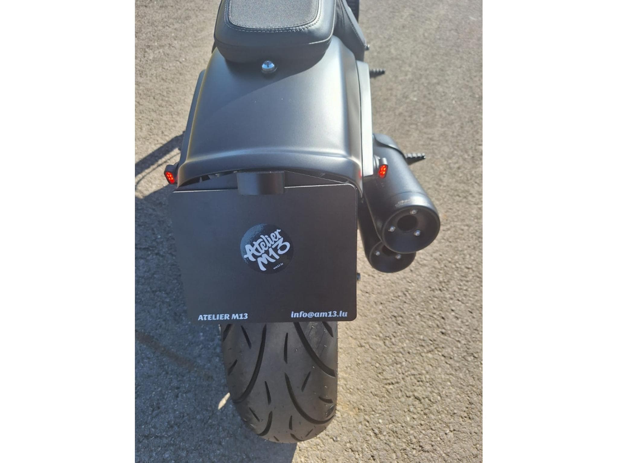 Harley-Davidson Fat Bob Custom Black Bob 114 (2018) - Foto 13