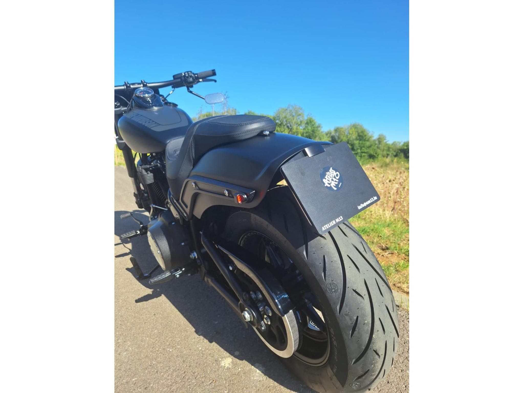 Harley-Davidson Fat Bob Custom Black Bob 114 (2018) - Foto 14