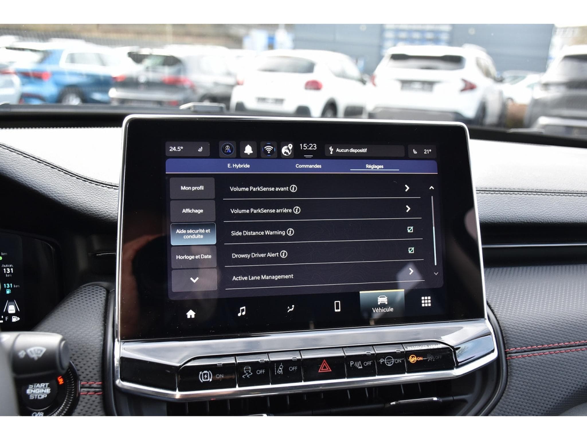 Jeep Compass 1.3 Turbo T4 PHEV eAWD Trailhawk CUIR MEMO LANE CAM 1° MAIN (2024) - Foto 12