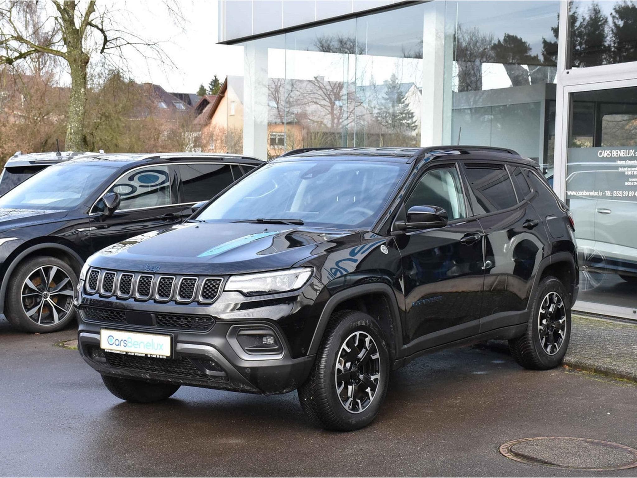 Jeep Compass 1.3 Turbo T4 PHEV eAWD Trailhawk CUIR MEMO LANE CAM 1° MAIN (2024) - Foto 2