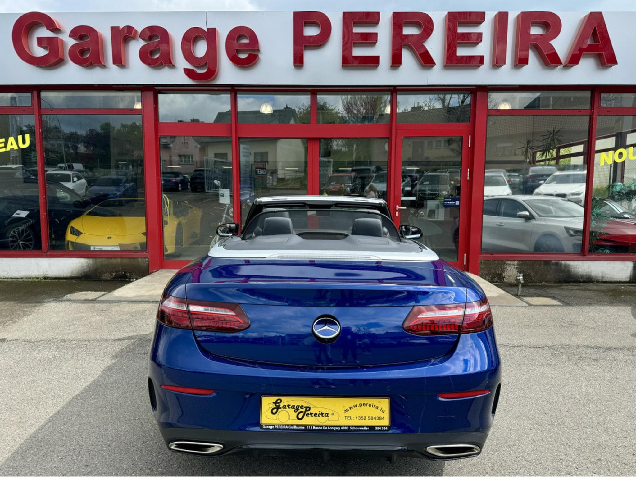 Mercedes E 300 CABRIO AMG LINE SOFTCLOSE BURMESTER CUIR NAVI (2021) - Photo 7