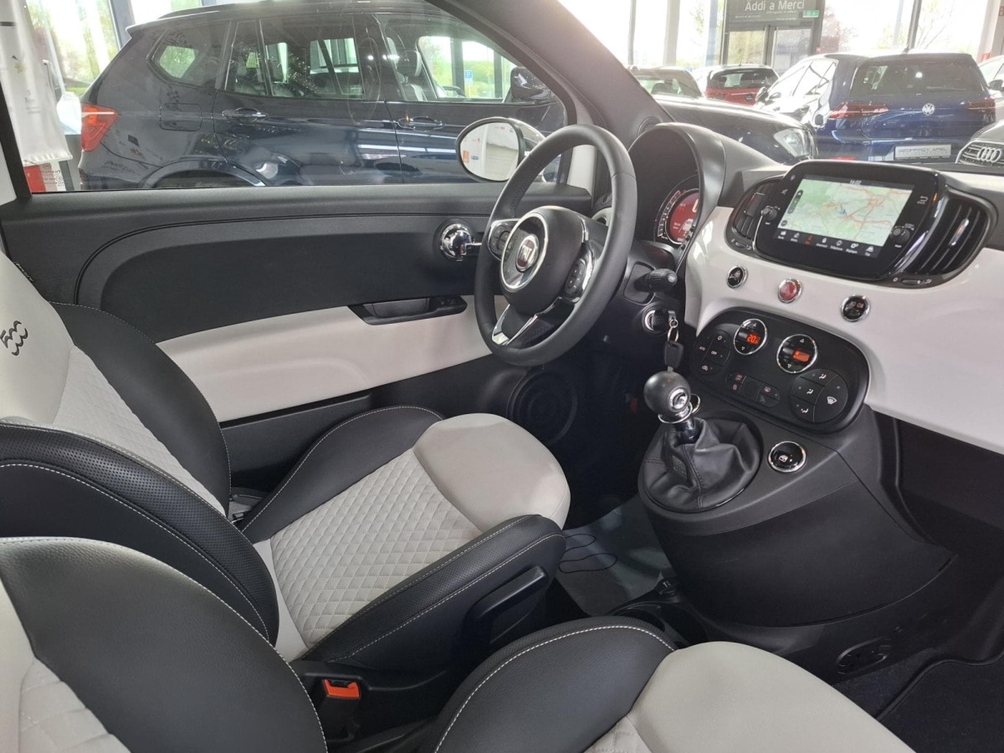 Fiat 500 1.0i Hybride 70, Dolcevita,TOIT PANO, CUIR, DIGITAL COCKPIT, (2021) - Foto 7