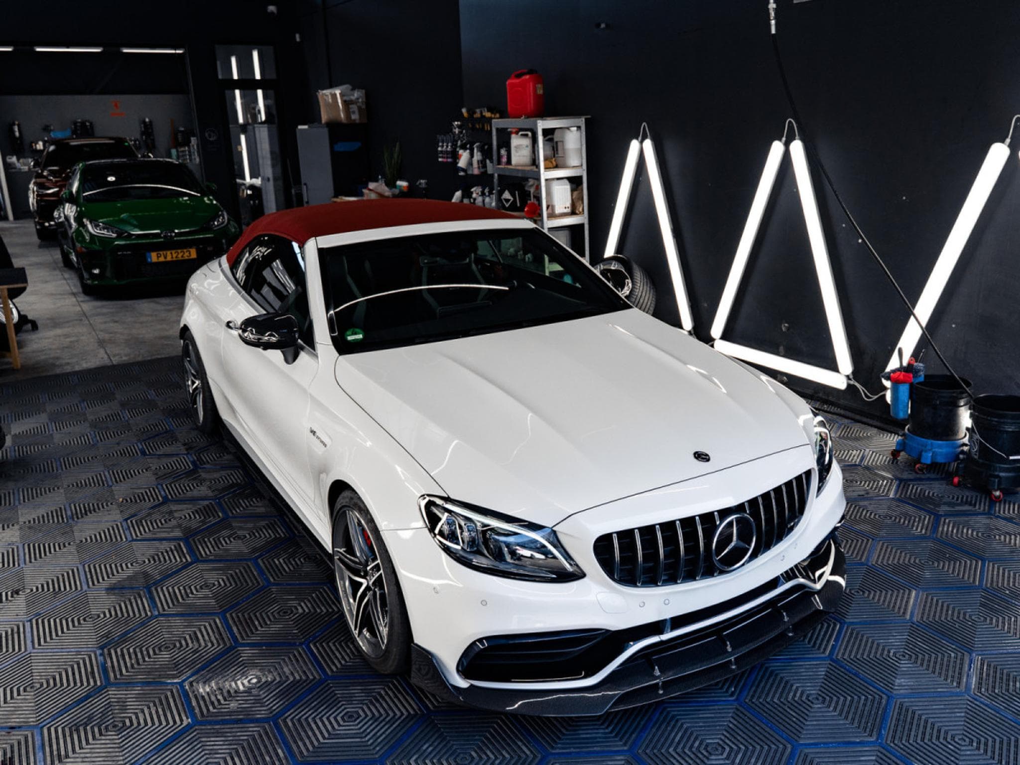 Mercedes C 63 AMG Classe C63 AMG S FULL CARBON Cabrio Caméra*360*Burmester*Ful (2019) - Photo 13