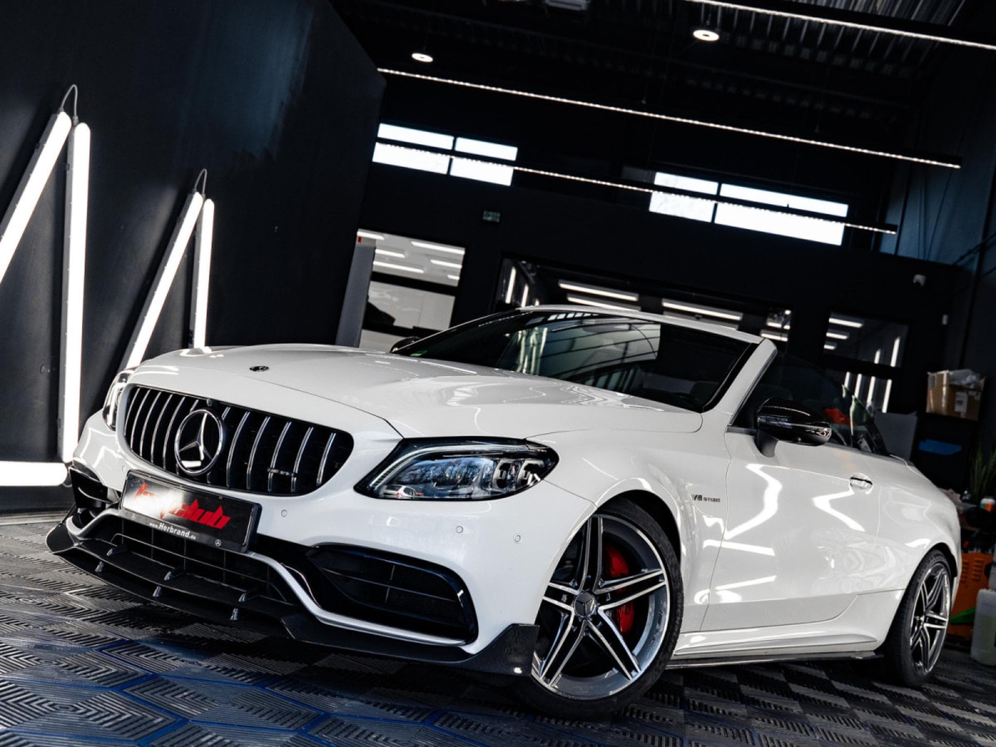 Mercedes C 63 AMG Classe C63 AMG S FULL CARBON Cabrio Caméra*360*Burmester*Ful (2019) - Photo 2