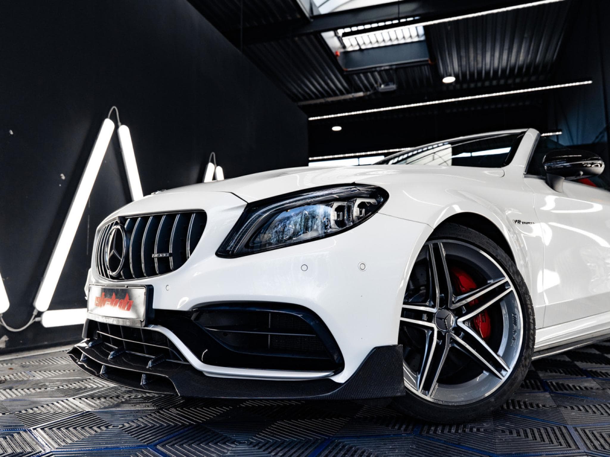 Mercedes C 63 AMG Classe C63 AMG S FULL CARBON Cabrio Caméra*360*Burmester*Ful (2019) - Photo 3