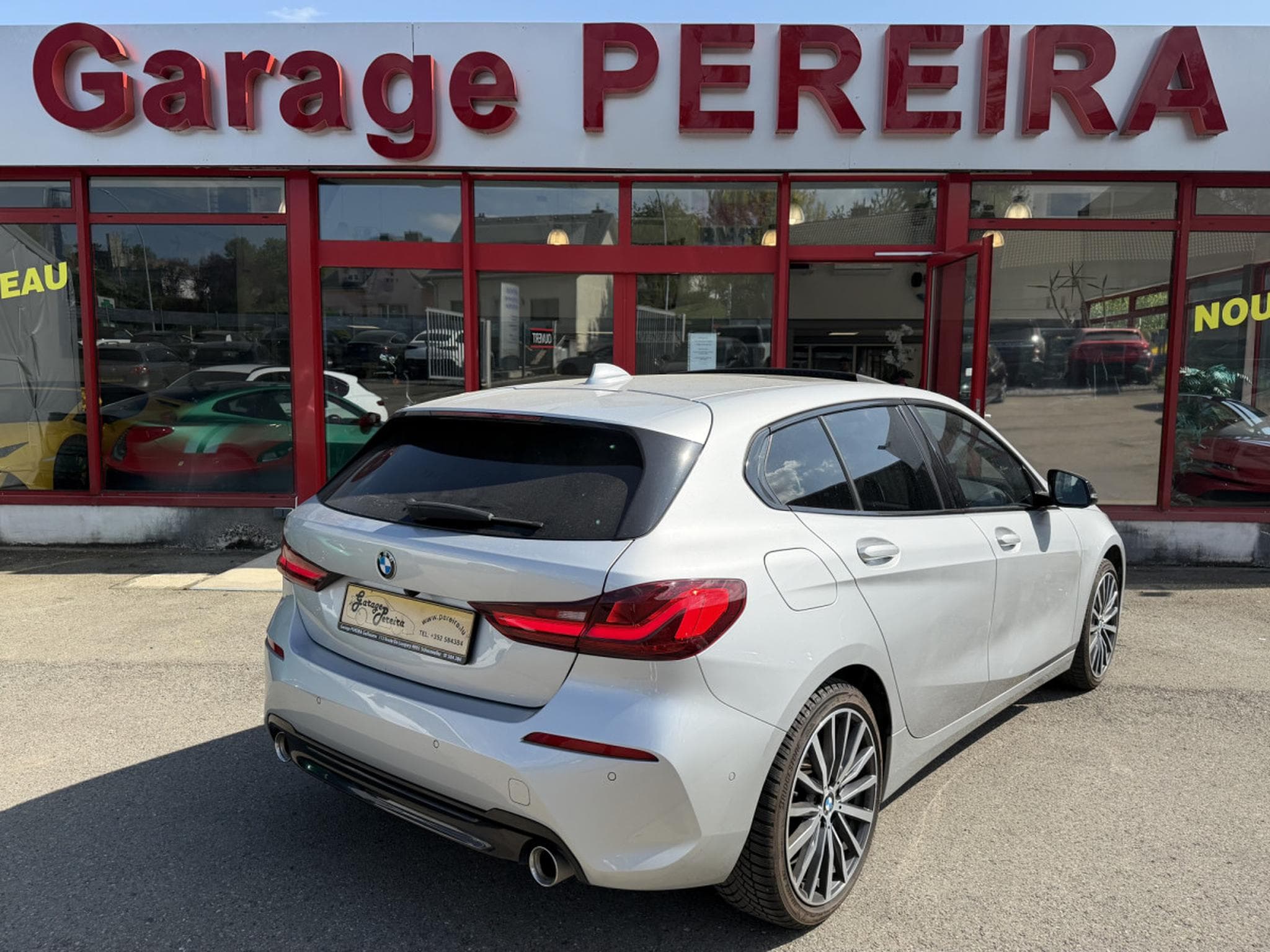 BMW 118 D SPORTLINE AUTO PANO LED CUIR NAVI 1 HAND (2020) - Photo 3
