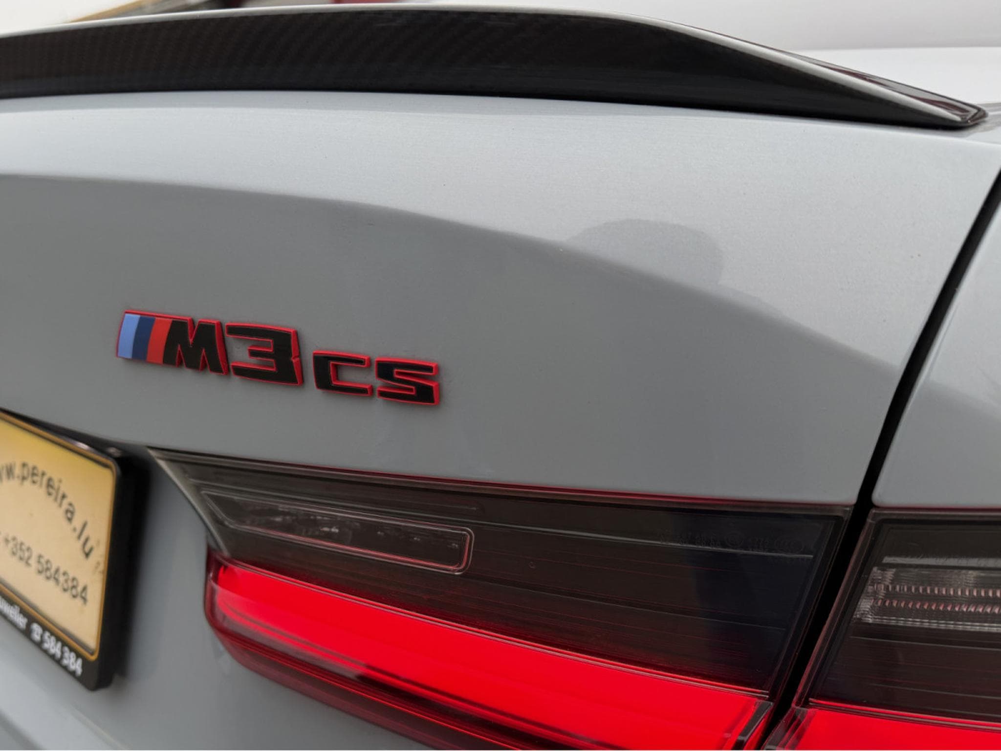 BMW M3 CS LIMOUSINE CARBON HARMAN KARDON CUIR NAVI 1 HAND (2023) - Photo 11