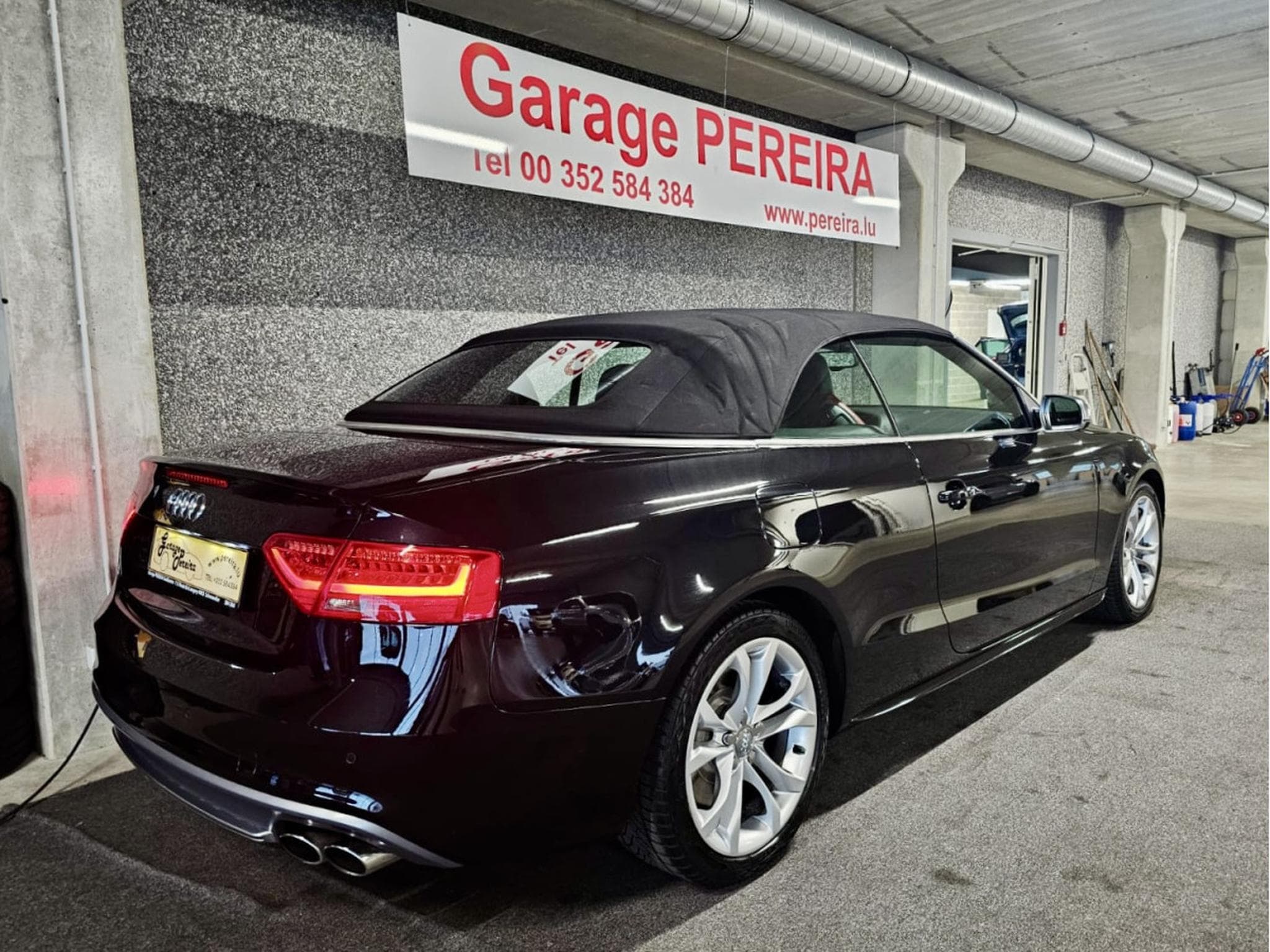Audi S5 3.0 V6 TFSI QUATTRO S-TRONIC CABRIO FACELIFT BANG OLUFSEN CU (2012) - Photo 4