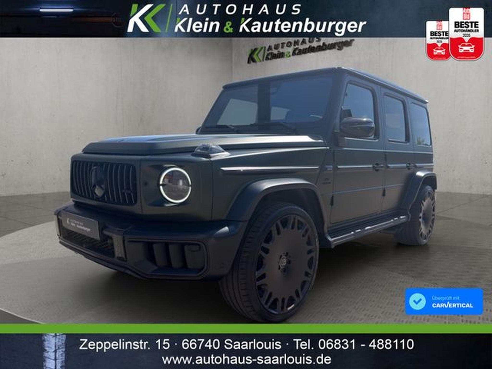 Mercedes G 63 AMG AMG G63 OLIV MAGNO+BRABUS MONOBLOCK+CARBON+360° (2025) - Foto 1