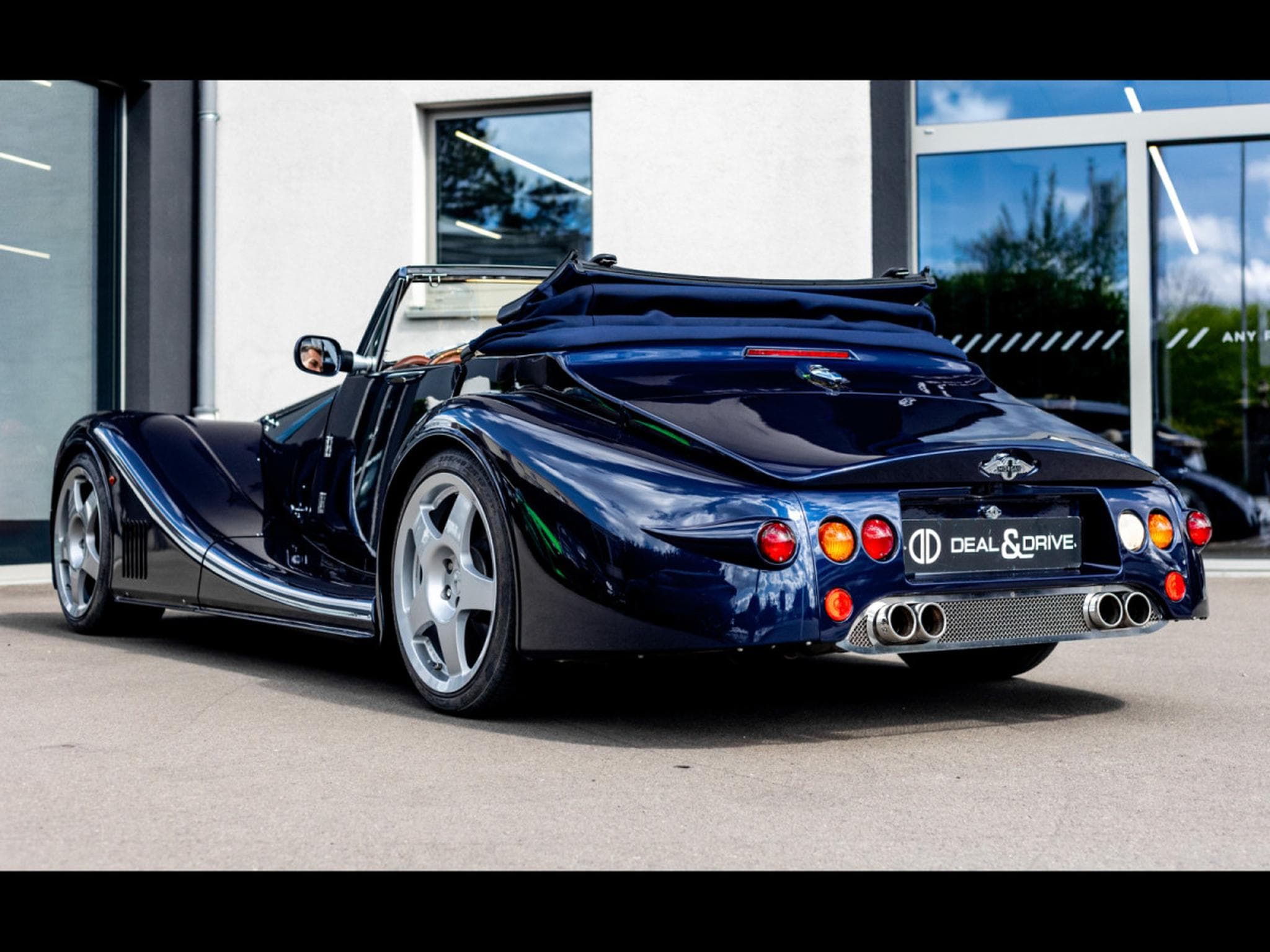 Morgan Aero 8 4.4 V8°MANUELLE 6 - MENDIP BLUE PEINTURE ASTON MARTIN (2004) - Photo 3