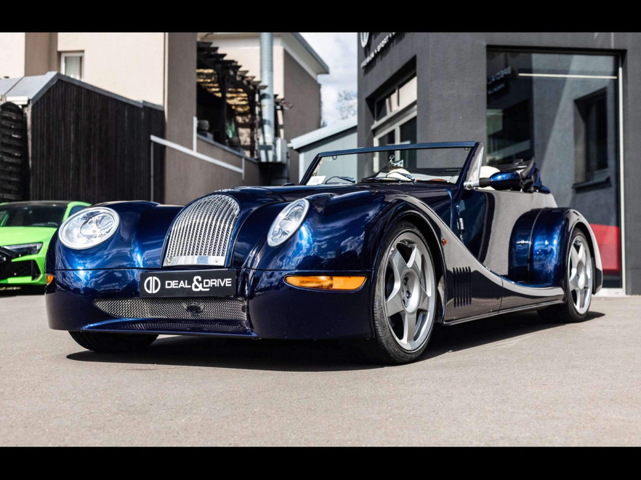Morgan Aero 8 4.4 V8°MANUELLE 6 - MENDIP BLUE PEINTURE ASTON MARTIN (2004) - Photo 6
