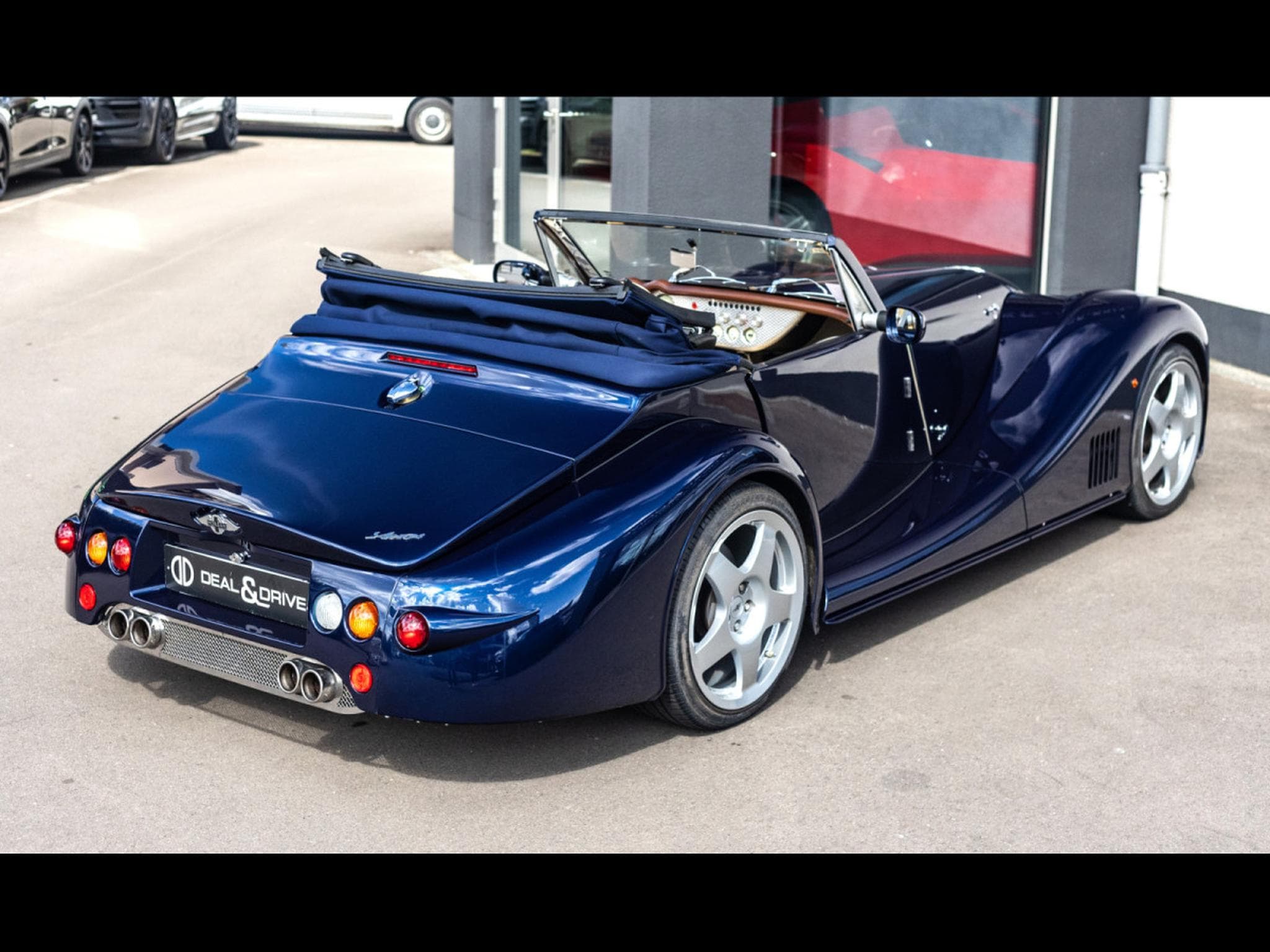 Morgan Aero 8 4.4 V8°MANUELLE 6 - MENDIP BLUE PEINTURE ASTON MARTIN (2004) - Photo 7