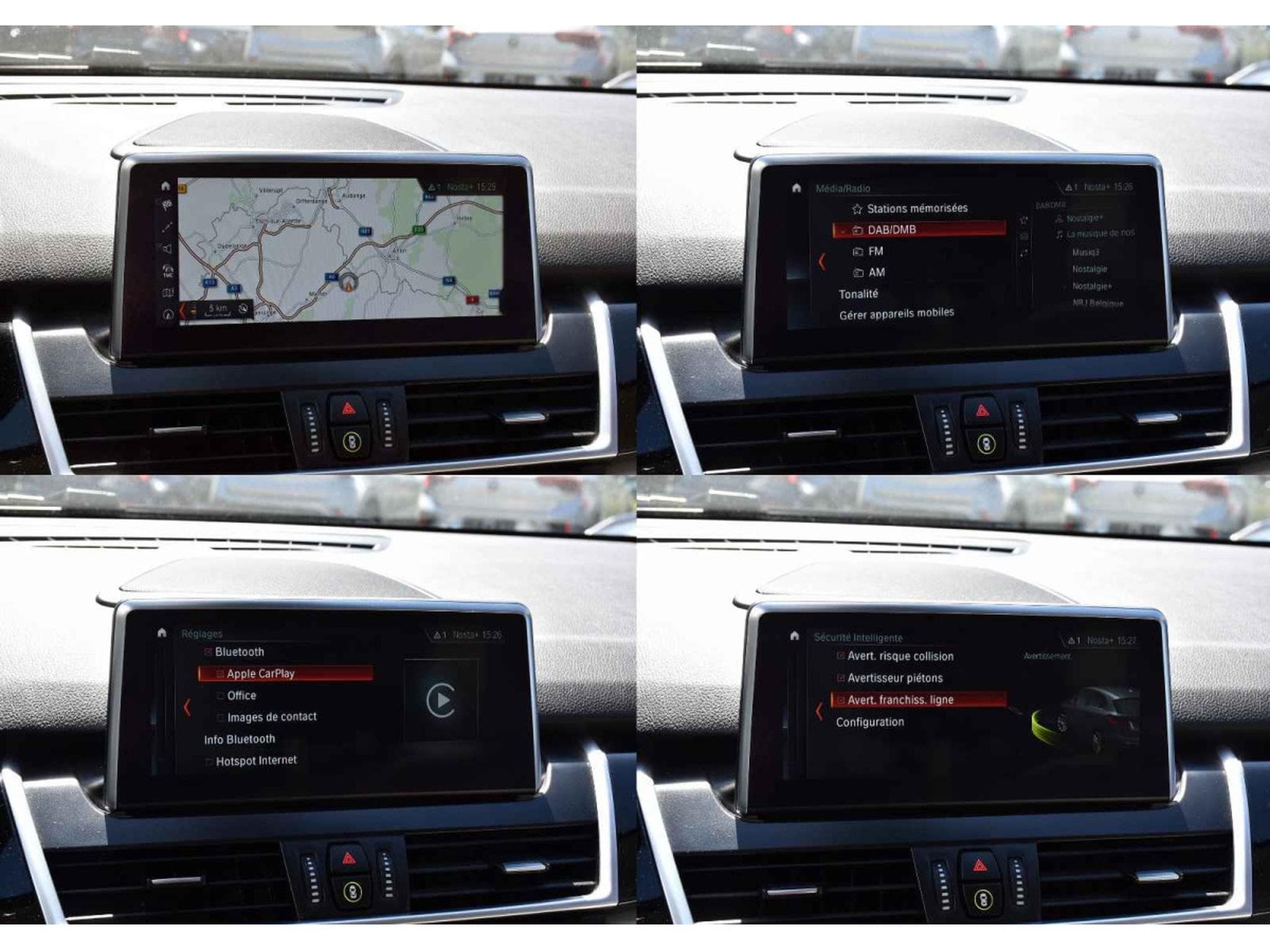 BMW 218 dA Luxury Line PANO CUIR MEMO HARMAN HUD LANE ATT RMQ (2020) - Foto 11