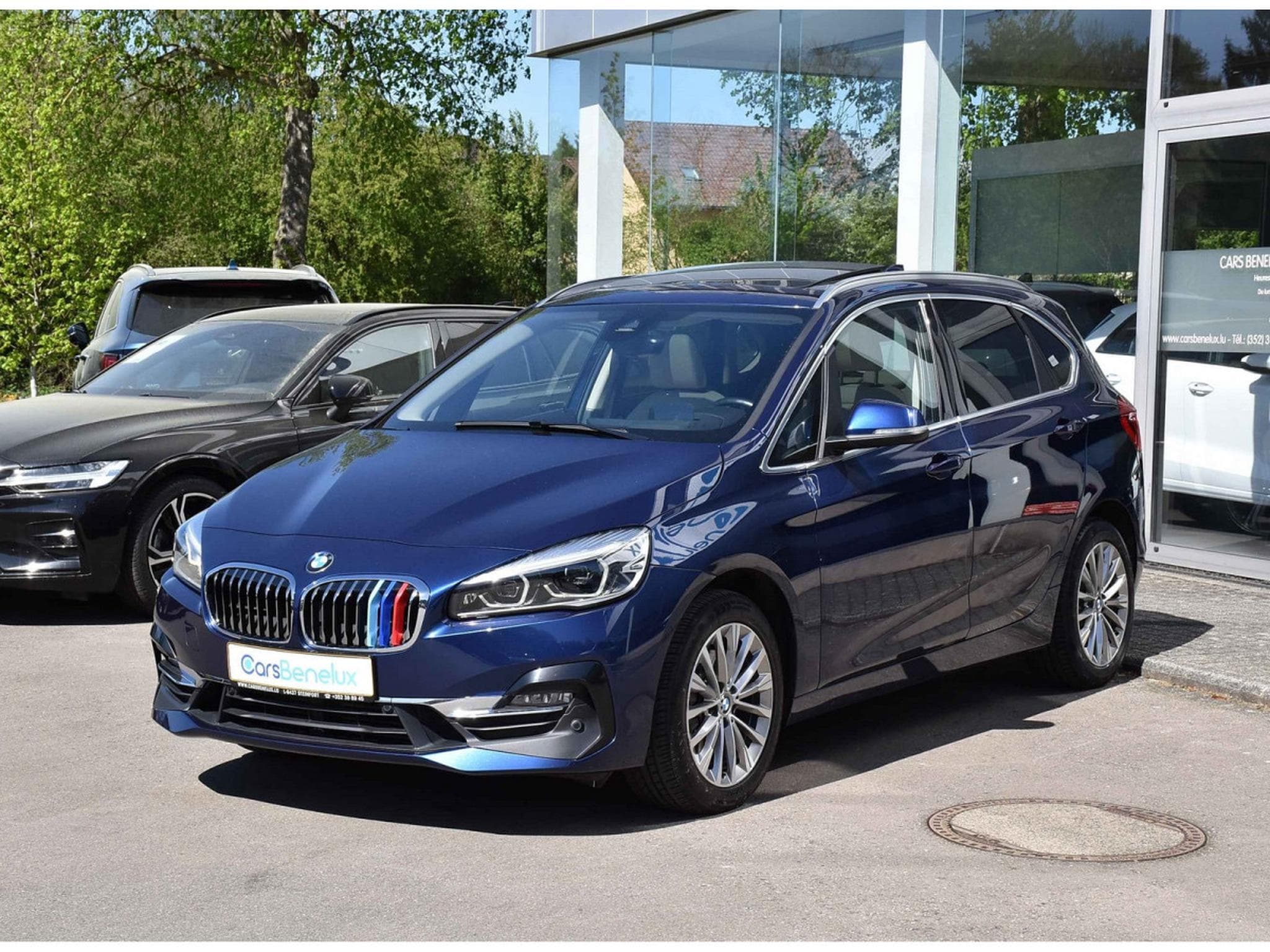 BMW 218 dA Luxury Line PANO CUIR MEMO HARMAN HUD LANE ATT RMQ (2020) - Foto 2