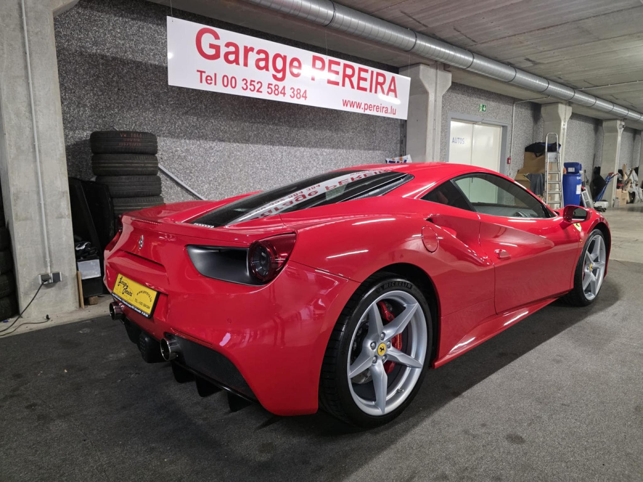 Ferrari 488 GTB LIFT LED CAMERA NAVI 12 Months Garantie (2017) - Photo 3