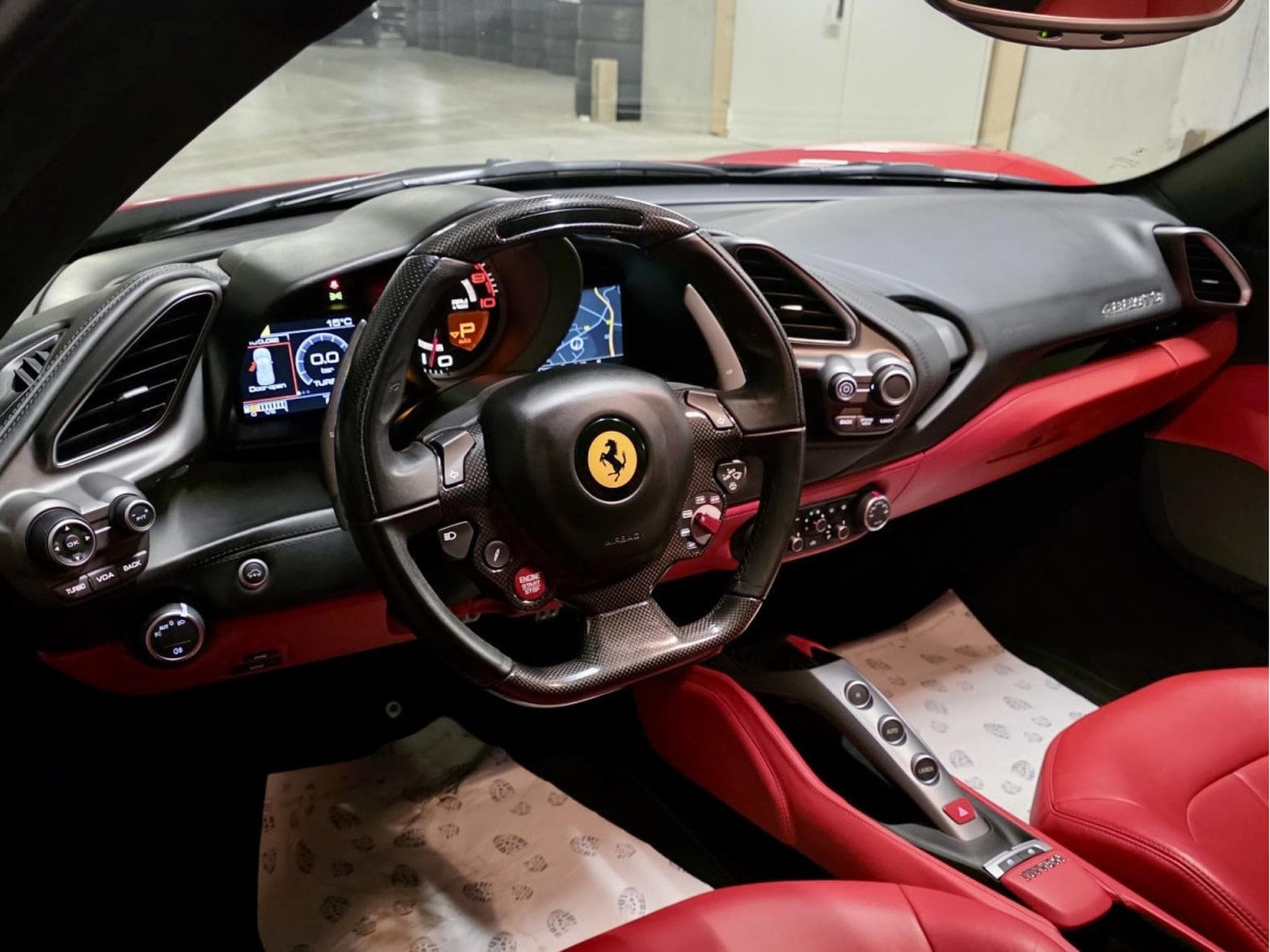Ferrari 488 GTB LIFT LED CAMERA NAVI 12 Months Garantie (2017) - Photo 6