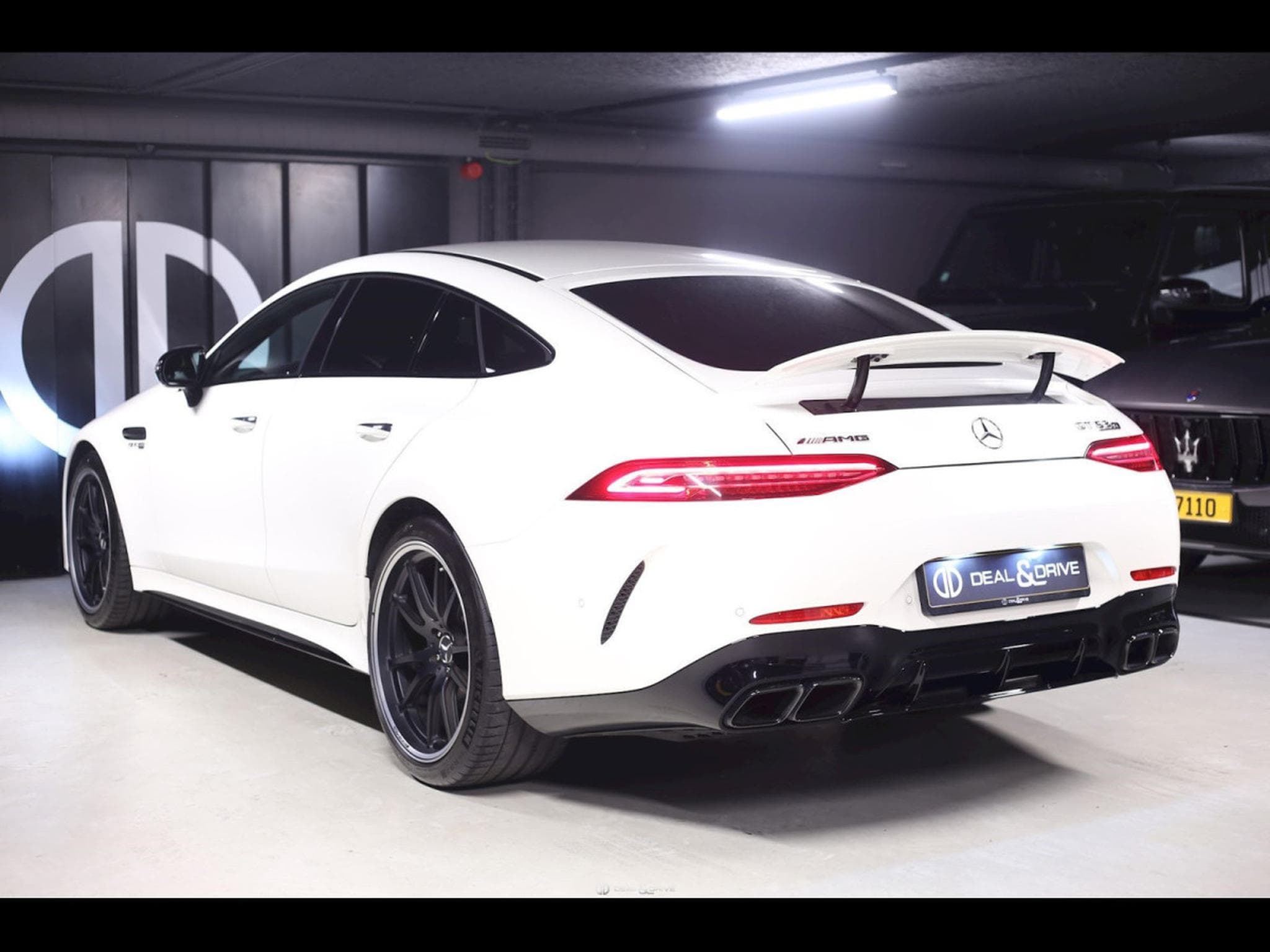 Mercedes AMG GT 4 PORTES 4.0 V8 63 S 4MATIC+ (639 CH) - DIAMOND WHITE METALL (2019) - Photo 3