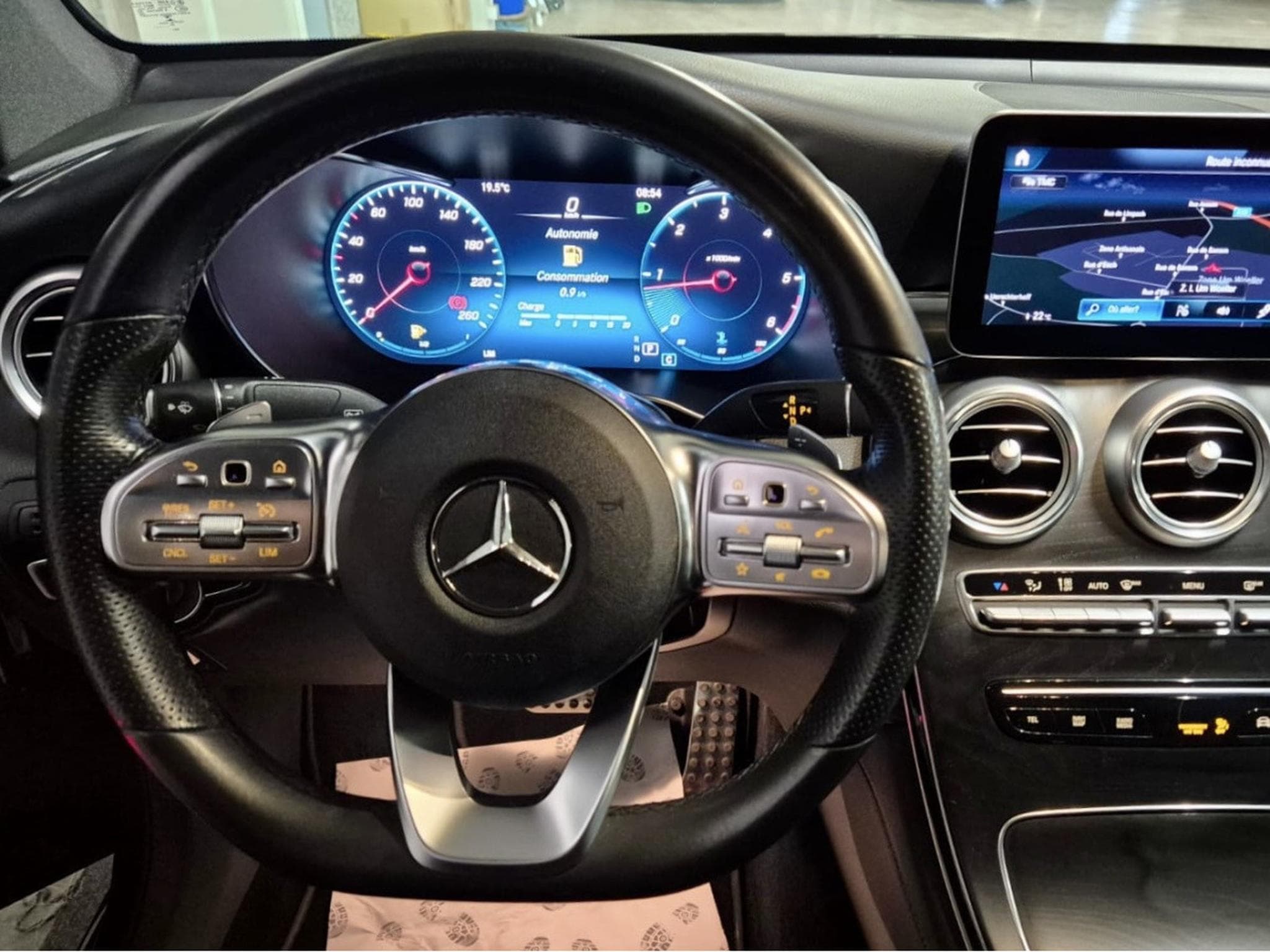 Mercedes GLC 220 COUPE D New Model 4MATIC COUPE AMG LINE CUIR NAVI (2020) - Photo 7