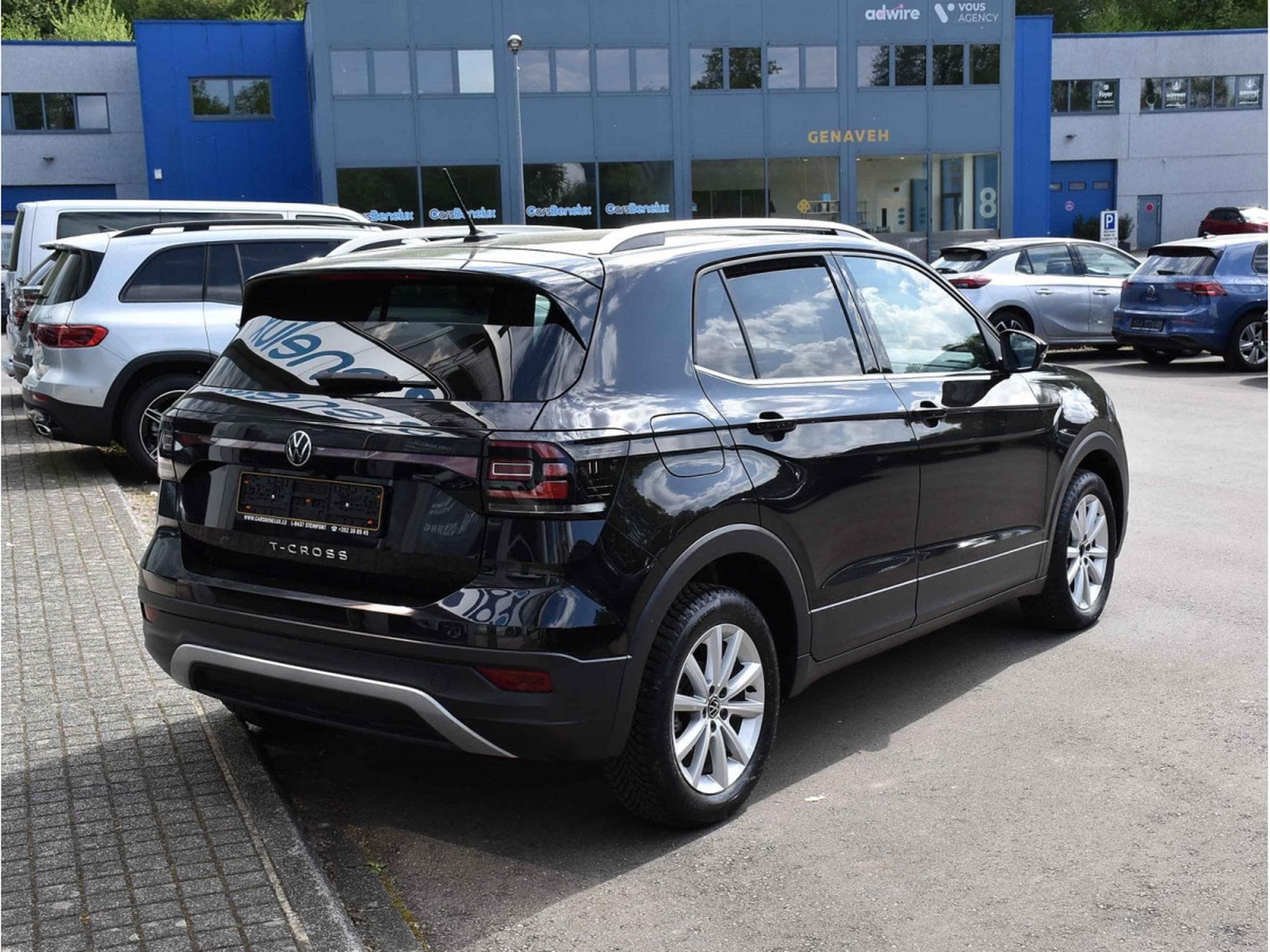 VW T-Cross 1.0 TSI Style DSG ACC LANE SIDE GPS LED 1° MAIN (2021) - Foto 4