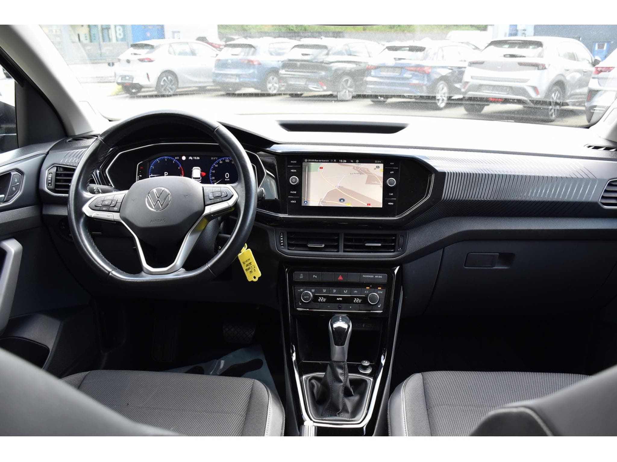 VW T-Cross 1.0 TSI Style DSG ACC LANE SIDE GPS LED 1° MAIN (2021) - Foto 9