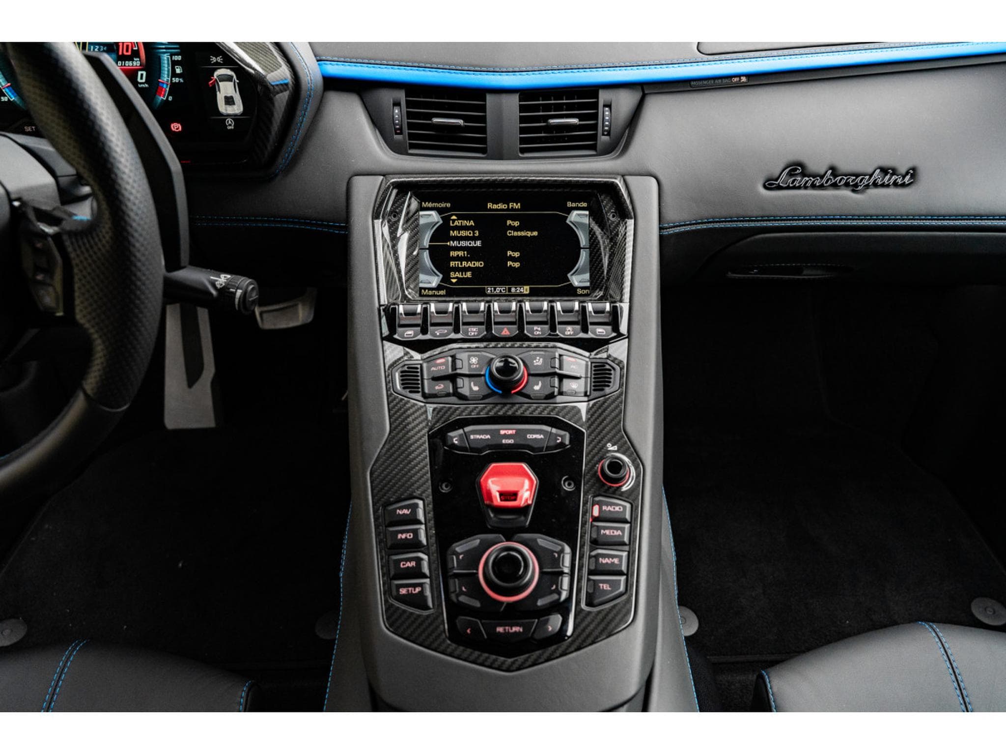 Lamborghini Aventador S - Blu Nila - Carbon - Sensonum (2017) - Photo 14