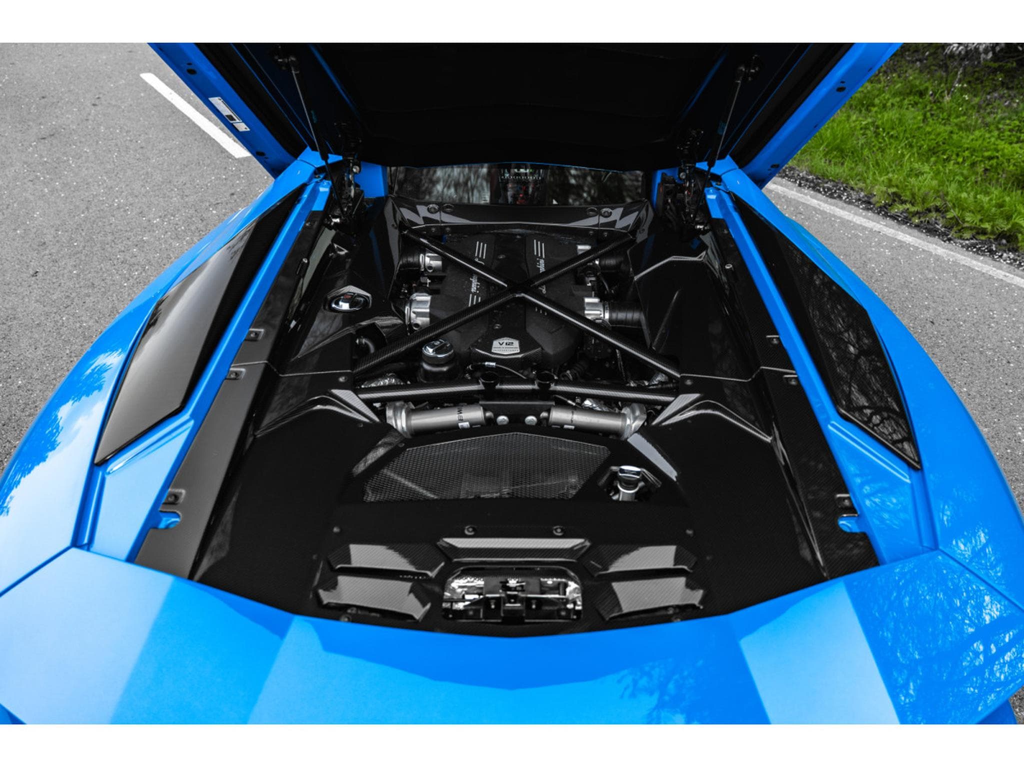 Lamborghini Aventador S - Blu Nila - Carbon - Sensonum (2017) - Photo 15