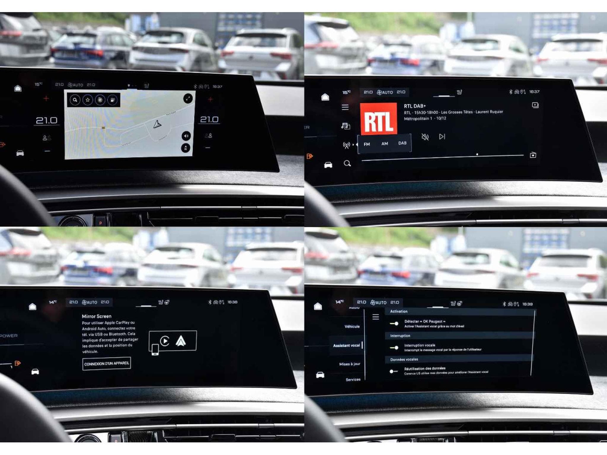 Peugeot 5008 Hybrid 145 Allure e-DCS ACC SG CHFF CAM360 NEUF (2026) - Photo 11