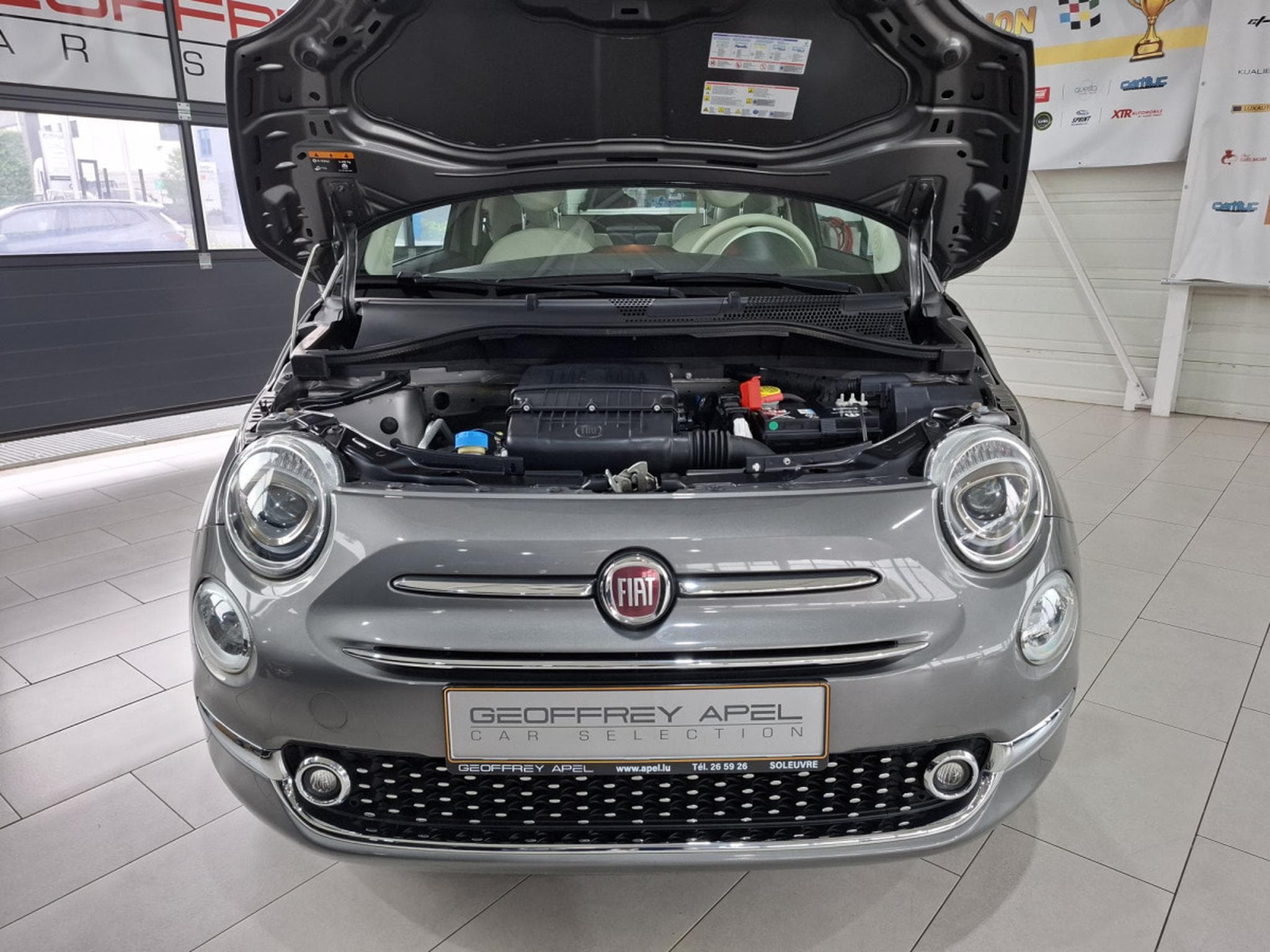 Fiat 500 CABRIO, 1 HAND, 17000KM, NAVI, ALU 15'',REGUL , PDC, DIGITAL (2018) - Foto 11