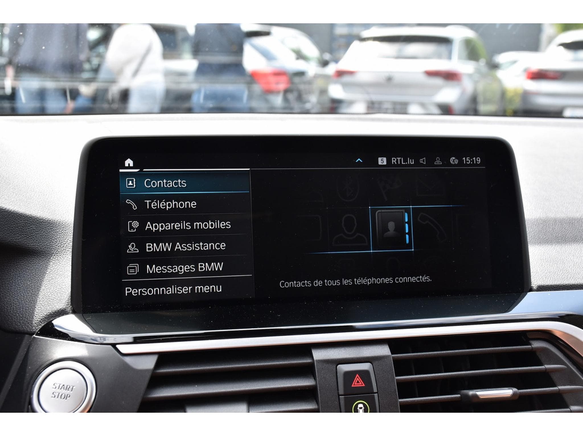 BMW X3 2.0iA xDrive30e Xline CUIR MEMO LANE SIDE HUD CAM JA19 (2021) - Photo 13