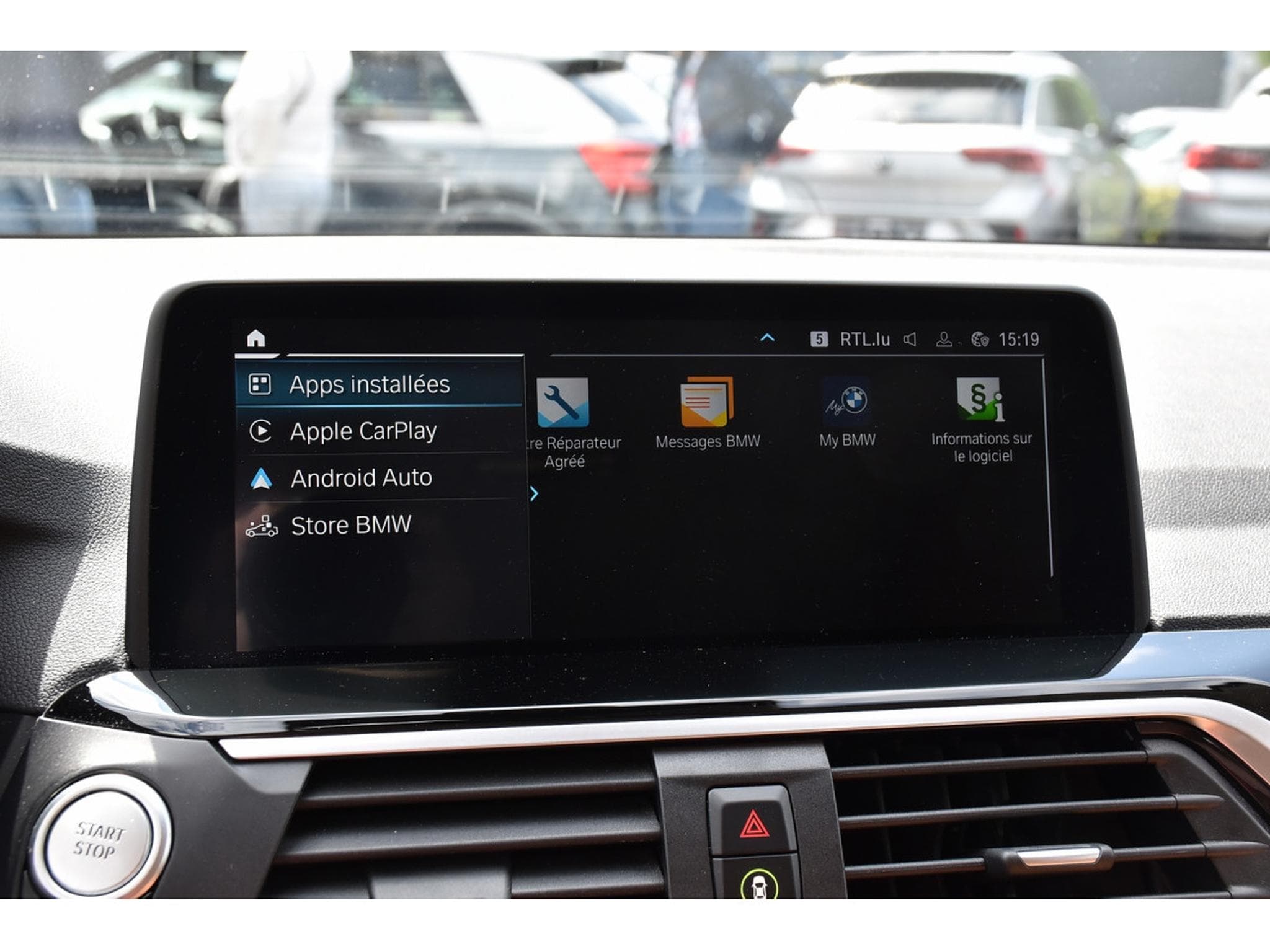 BMW X3 2.0iA xDrive30e Xline CUIR MEMO LANE SIDE HUD CAM JA19 (2021) - Photo 14