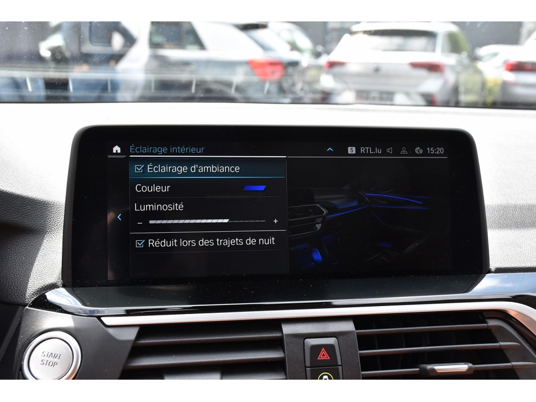 BMW X3 2.0iA xDrive30e Xline CUIR MEMO LANE SIDE HUD CAM JA19 (2021) - Photo 16