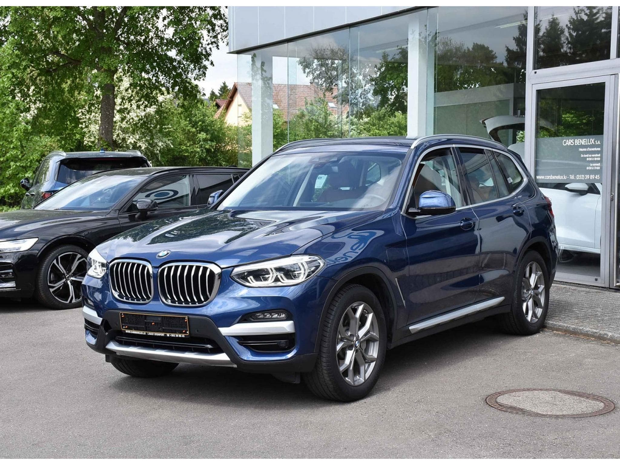 BMW X3 2.0iA xDrive30e Xline CUIR MEMO LANE SIDE HUD CAM JA19 (2021) - Photo 2