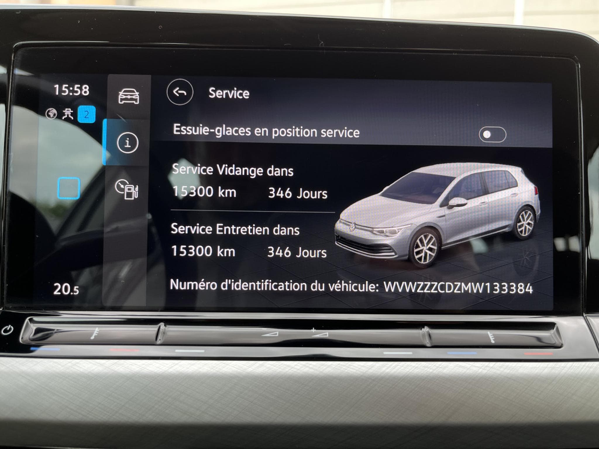 VW Golf Golf 8 1.5 Tsi 130cv Life CarPlay 2xPDC LED ACC (2021) - Foto 21