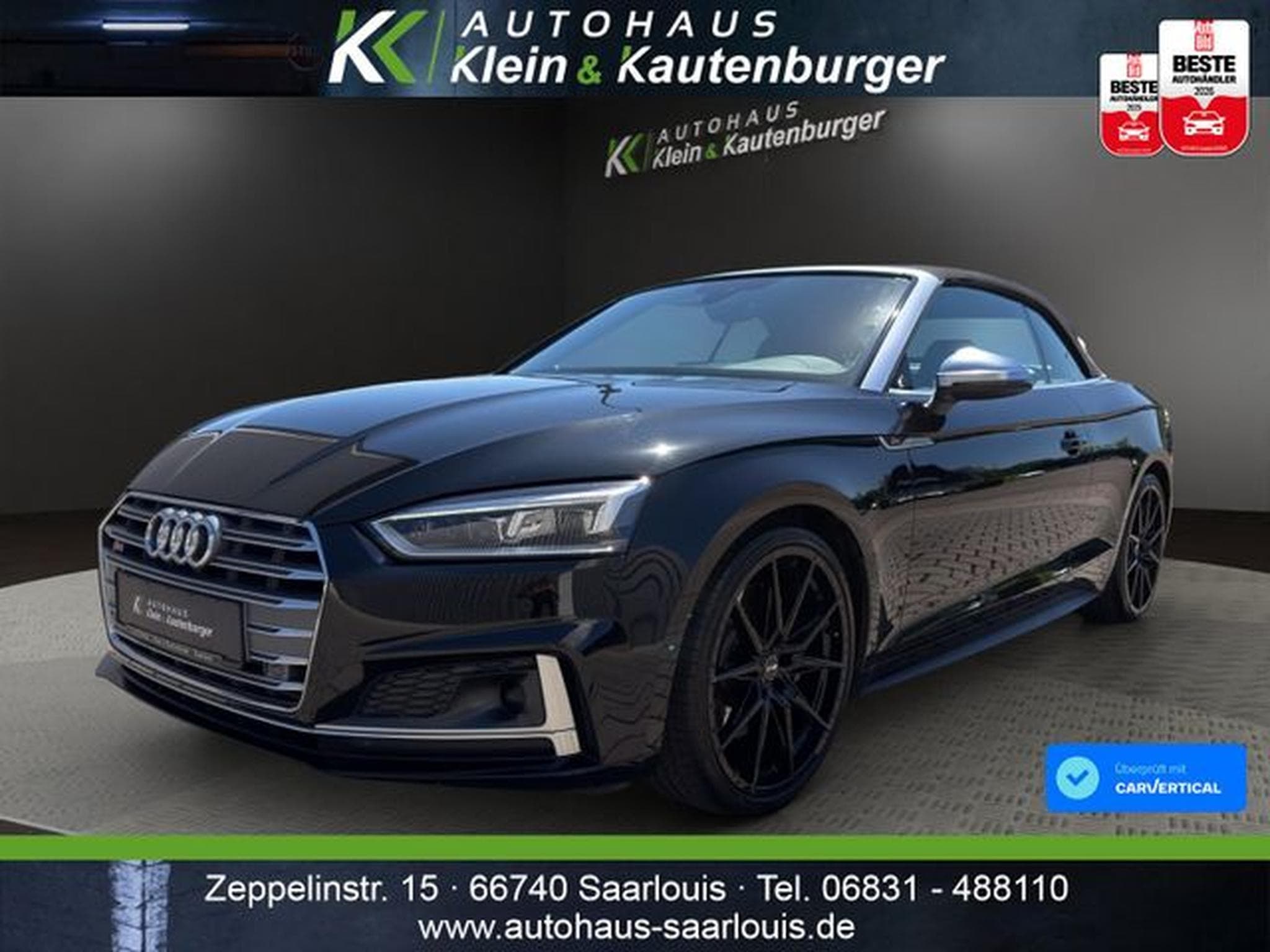 Audi S5 S5 Cabriolet 3.0 quattro +SPORTSITZE+MATRIX+B&amp;O (2018) - Foto 1