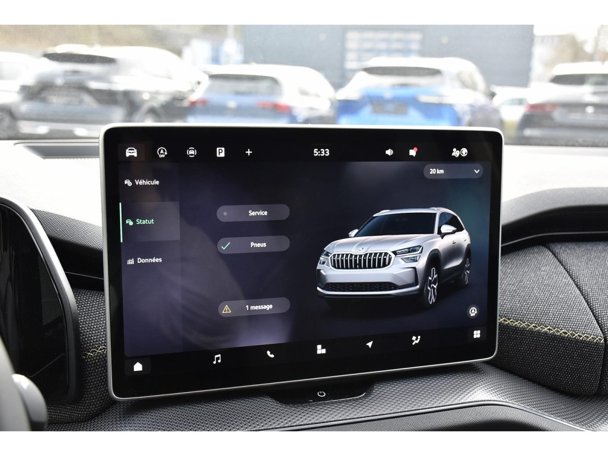 Skoda Kodiaq 2.0 TDI Selection DSG 7 Pl. MEMO ACC LANE SIDE MATRIX NEUF (2025) - Photo 15