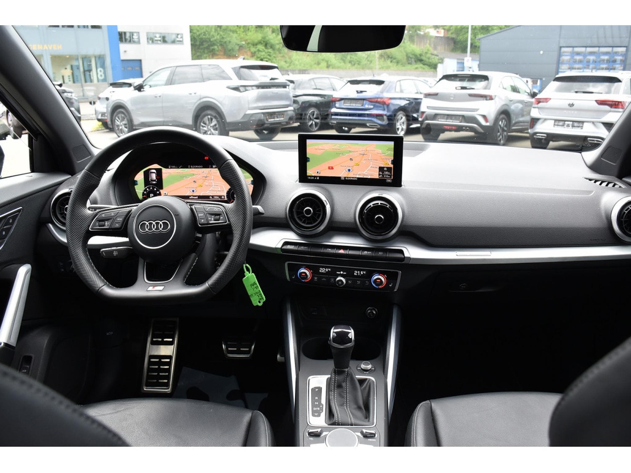 Audi Q2 35 TFSI S-Line S-Tronic REGUL GPS CAM LED 1° MAIN (2022) - Foto 9