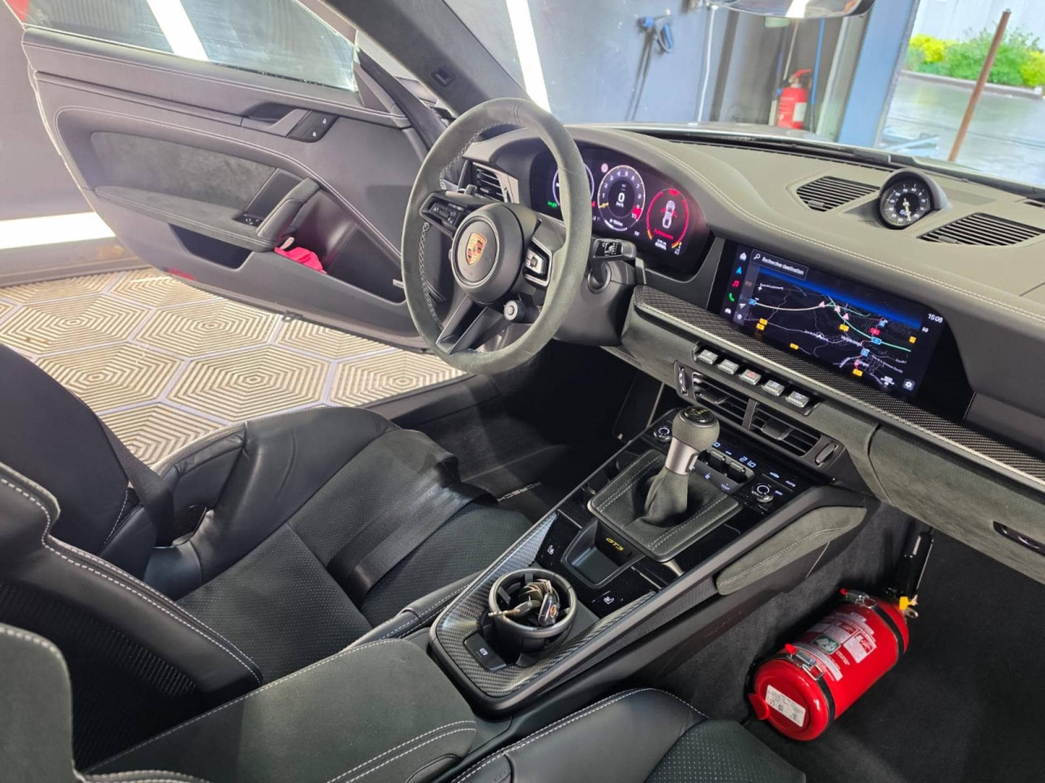 Porsche 911 GT3 992.2 ARGENT GT hd led, pack club sport, bacquet carbon, (2025) - Photo 14