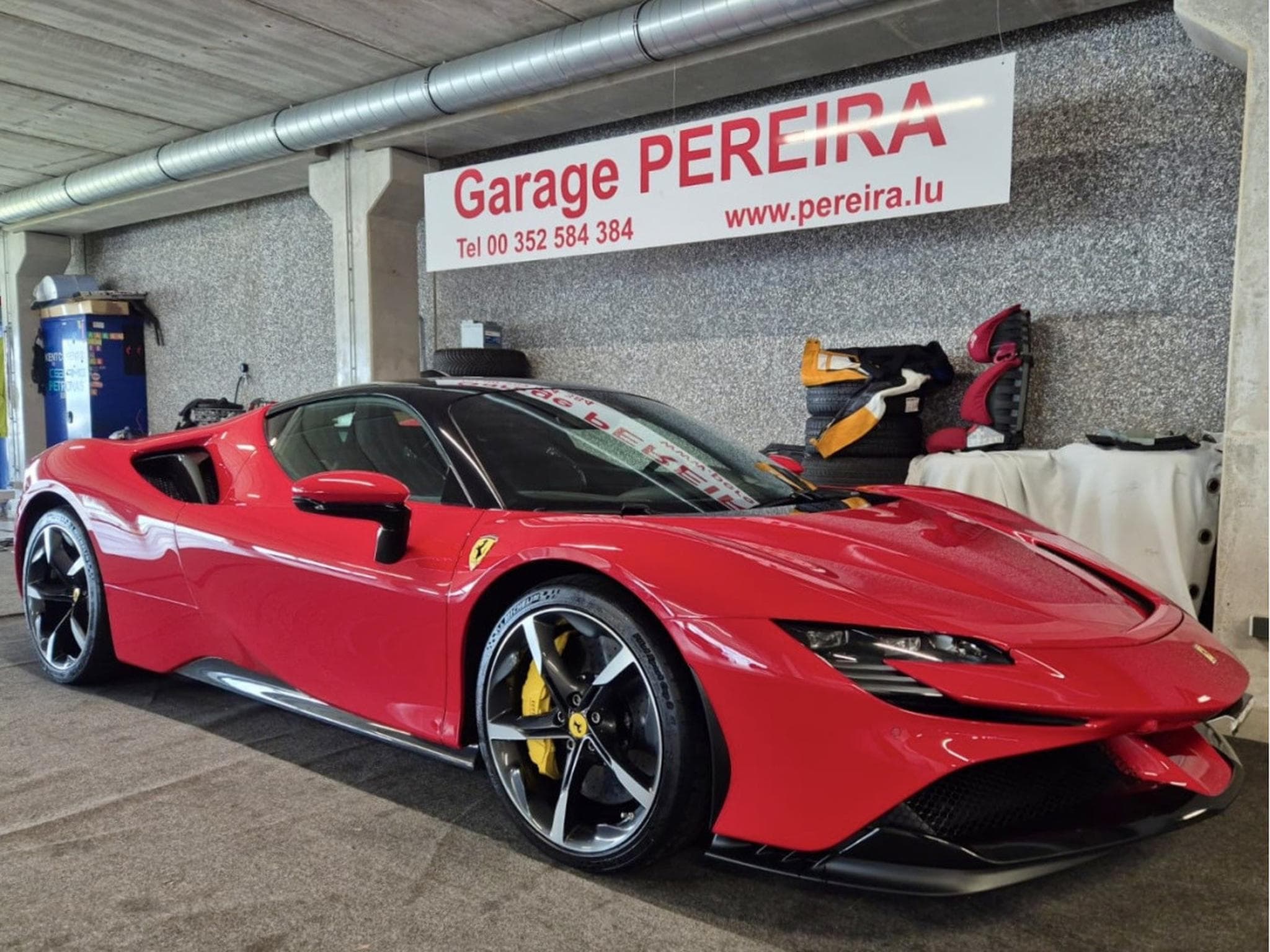 Ferrari SF90 DAYTONA RACING SEATS FULL ELECTRIC CARBON LIFT JBL (2022) - Foto 1