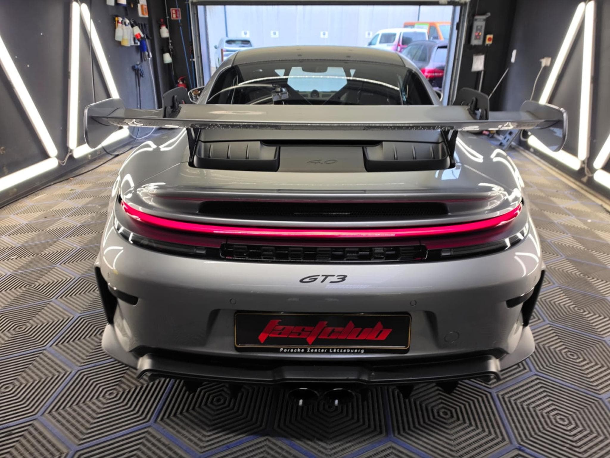 Porsche 911 GT3 992.2 ARGENT GT hd led, pack club sport, bacquet carbon, (2025) - Photo 6