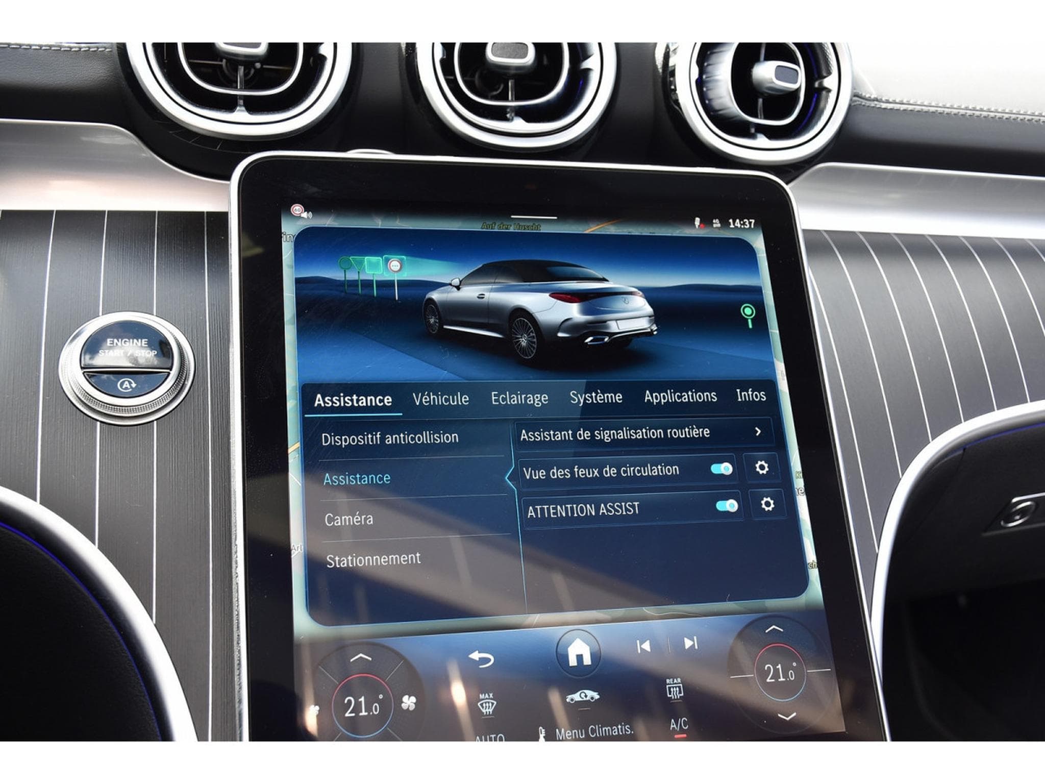 Mercedes CLE 200 AMG Line 9G-Tronic MEMO SG VENT DISTR CAM360 SIDE AIRSCARF (2025) - Foto 14