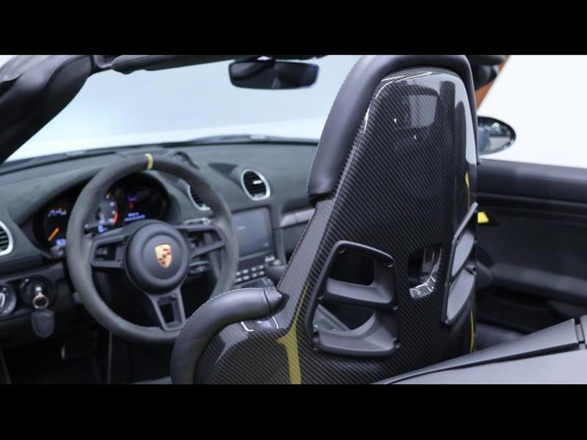Porsche Boxster 718 Spyder RS PDK * Ceramic brakes - 3D yellow printed carbo (2024) - Foto 25