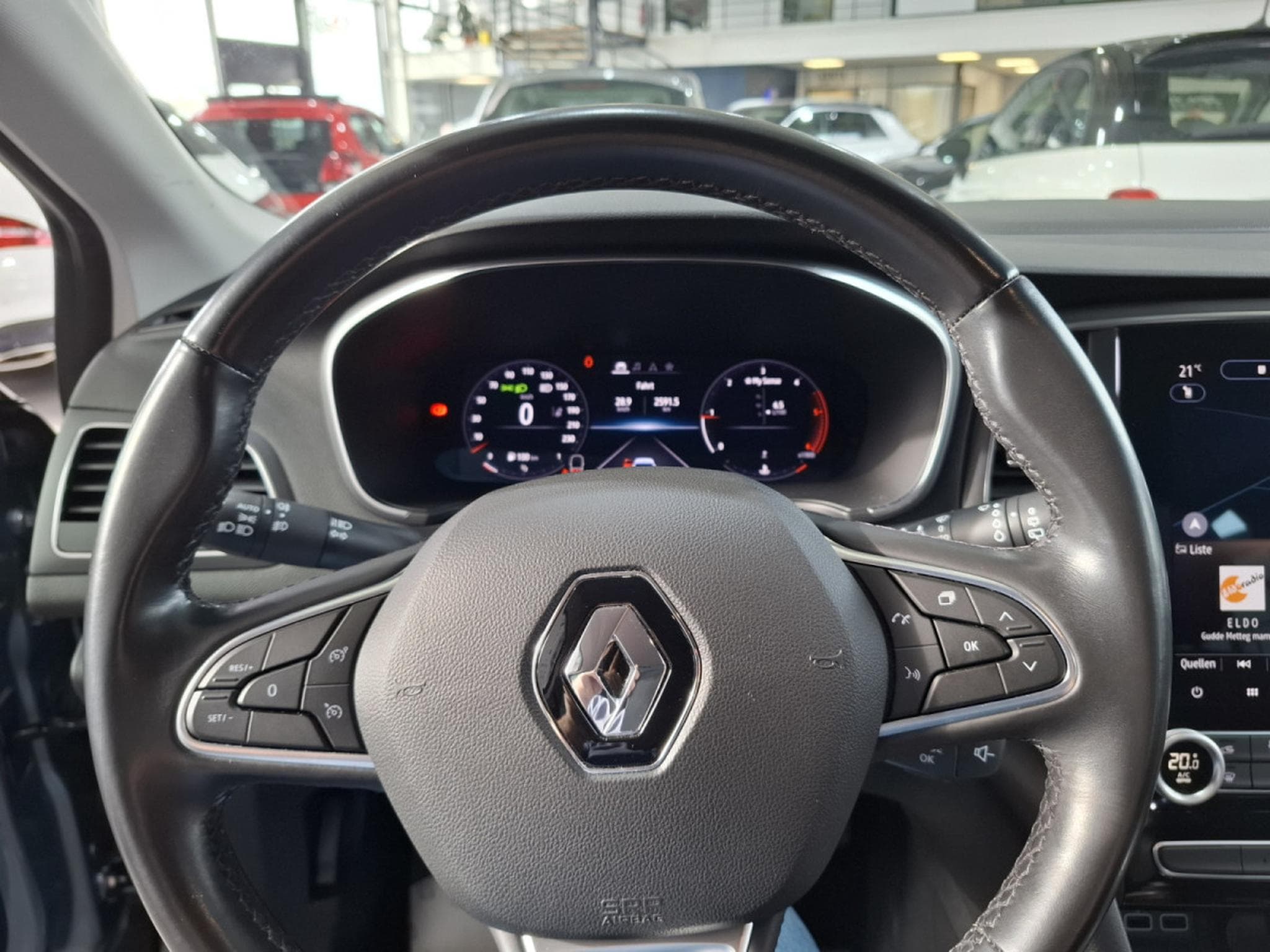 Renault Megane Intens dCi 115, CUIR, NAVI, CAMERA, LED, COCKPIT, HEAD-UP-DI (2021) - Photo 10