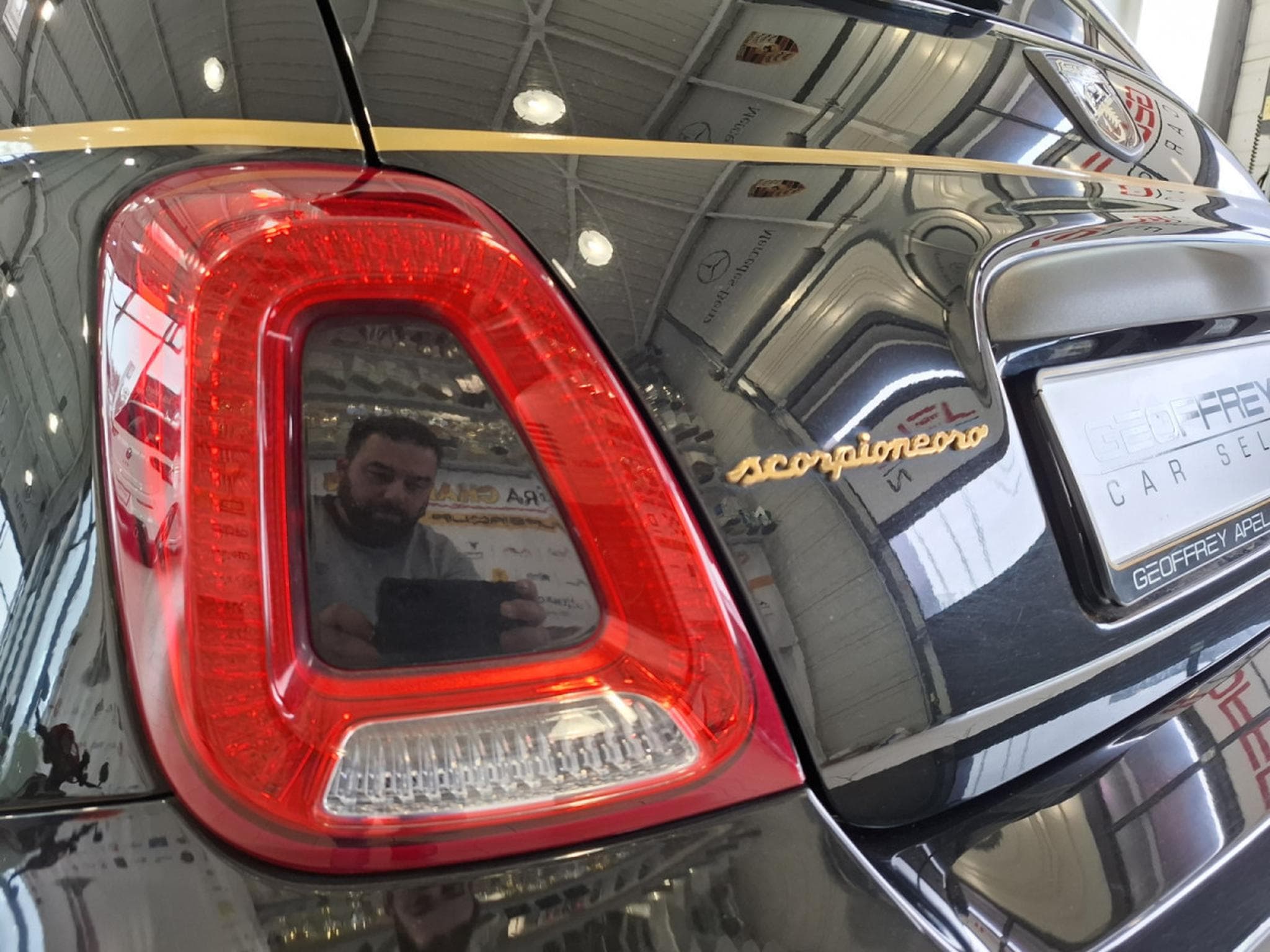 Abarth 595 1.4 T-JET 165 SCORPIONEORO 1 OF 2000 BEATS CUIR NAVI 1 HAND (2020) - Photo 14