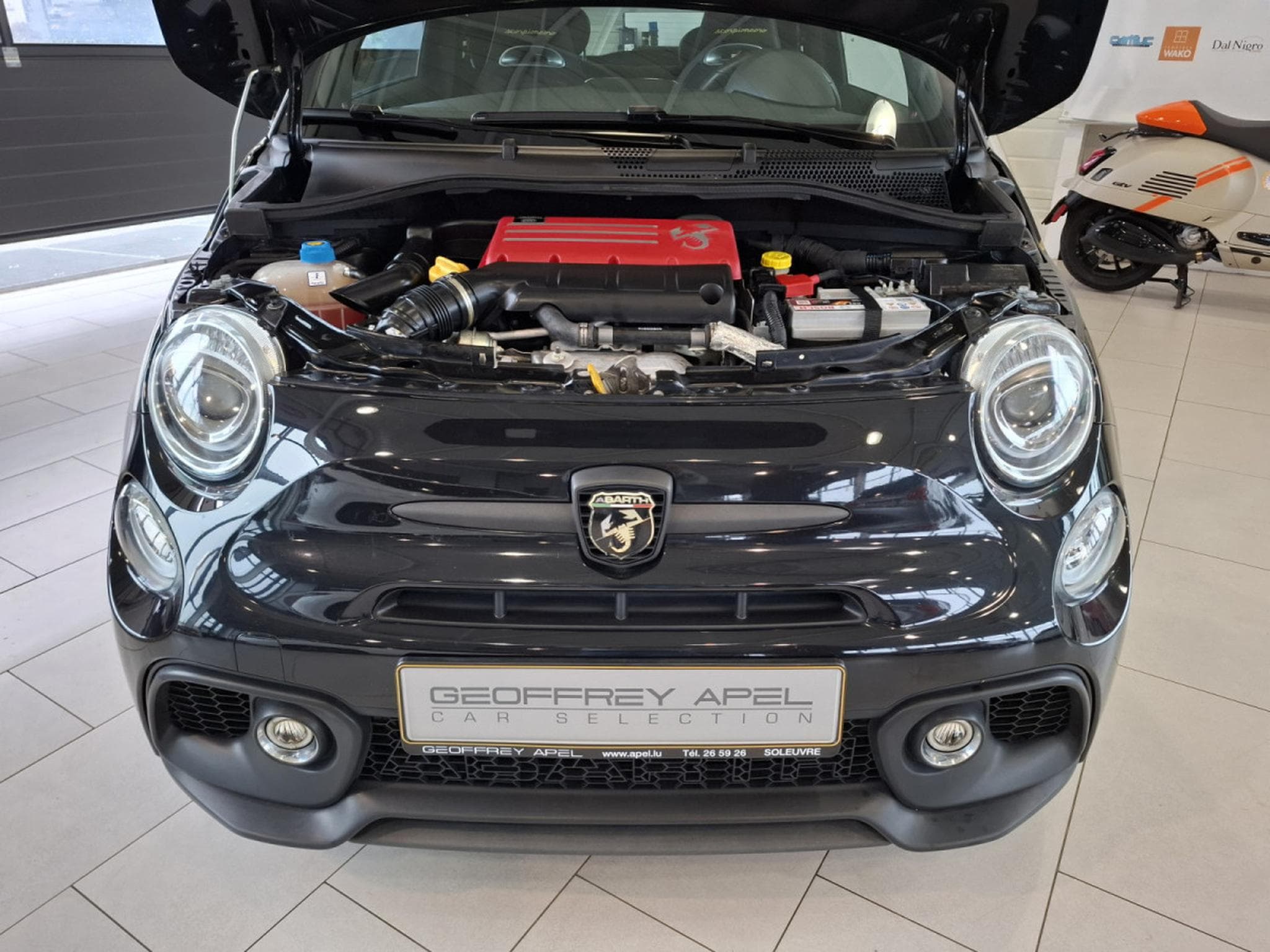 Abarth 595 1.4 T-JET 165 SCORPIONEORO 1 OF 2000 BEATS CUIR NAVI 1 HAND (2020) - Photo 15