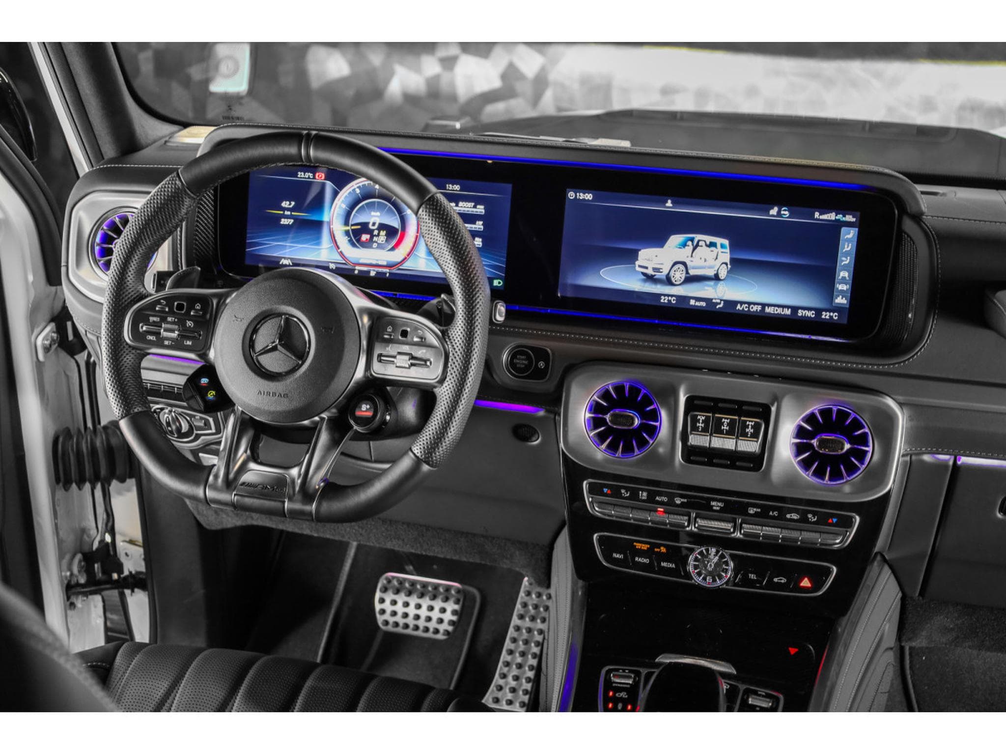 Mercedes G 63 AMG 4x4² V8 Bi-Turbo - COVERING NOIR (2024) - Photo 16