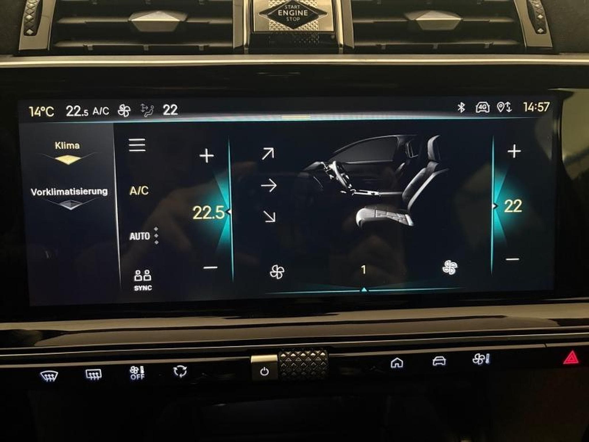 DS Automobiles DS7 E-TENSE 225ch Performance Line + (2024) - Foto 19