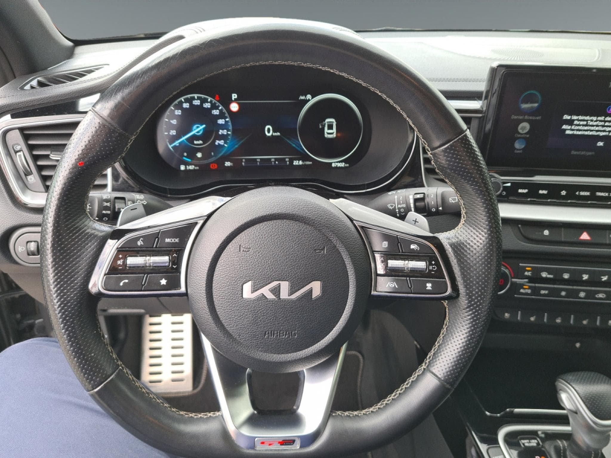 Kia Ceed GT-Line 1.5T 160 DCT (2022) - Foto 13