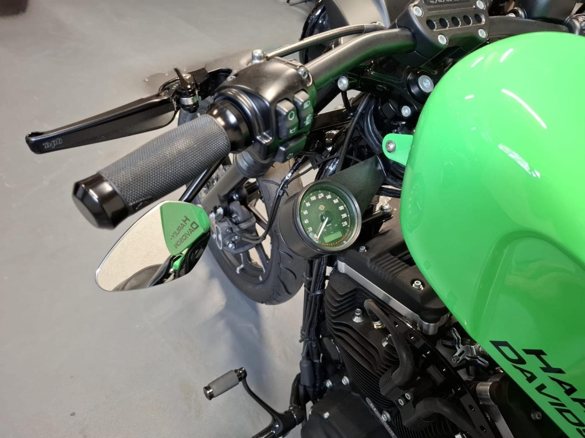 Harley-Davidson Iron 883 XL883N Green Racing (2015) - Photo 13