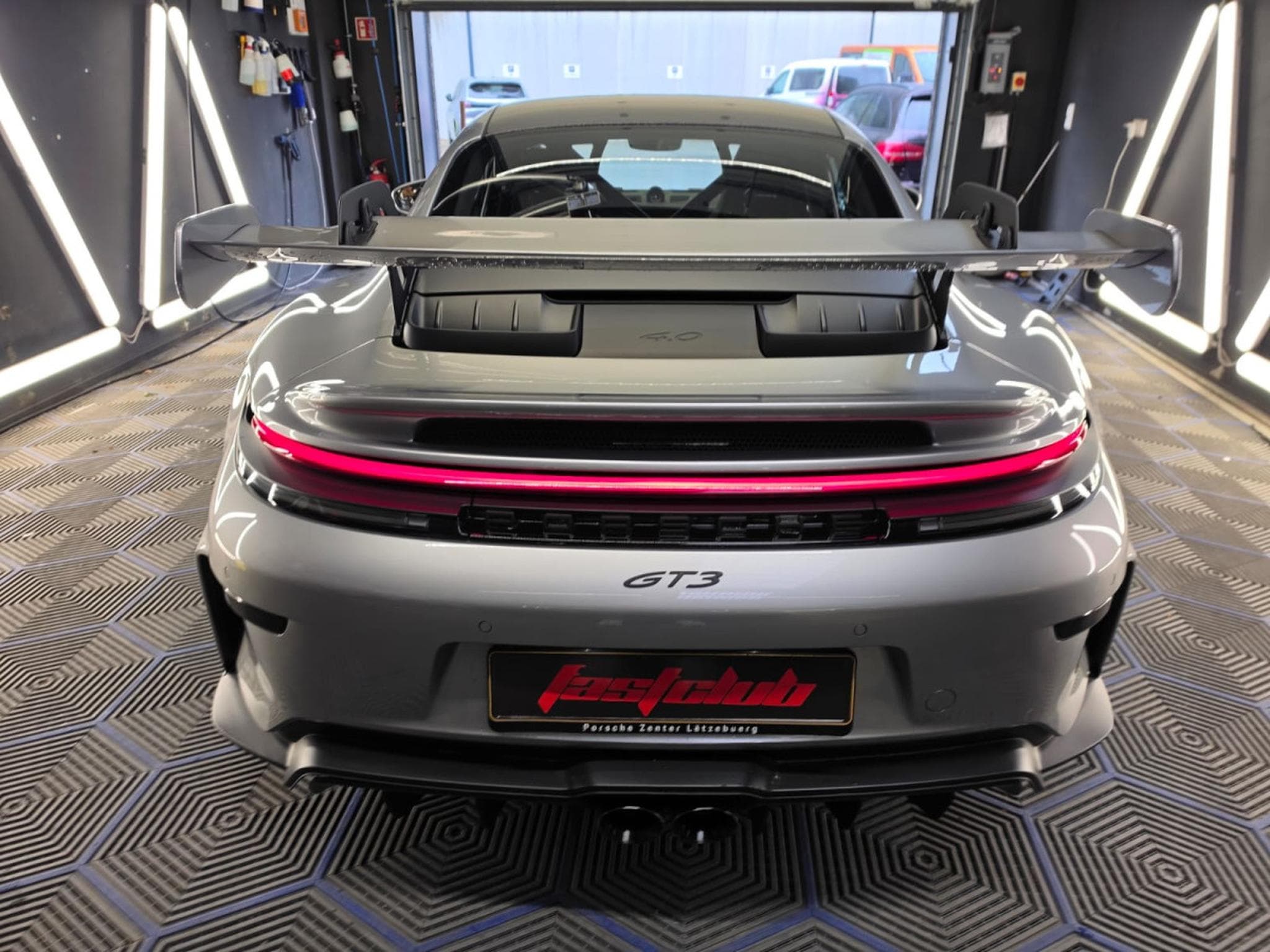 Porsche 911 GT3 992.2 ARGENT GT hd led, pack club sport, bacquet carbon, (2025) - Photo 6
