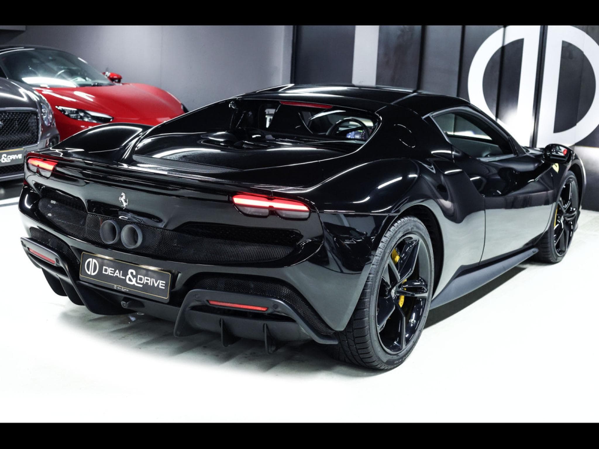 Ferrari 296 GTB (830 CH) - NERO - NOVITEC TAILPIPES (2023) - Photo 7